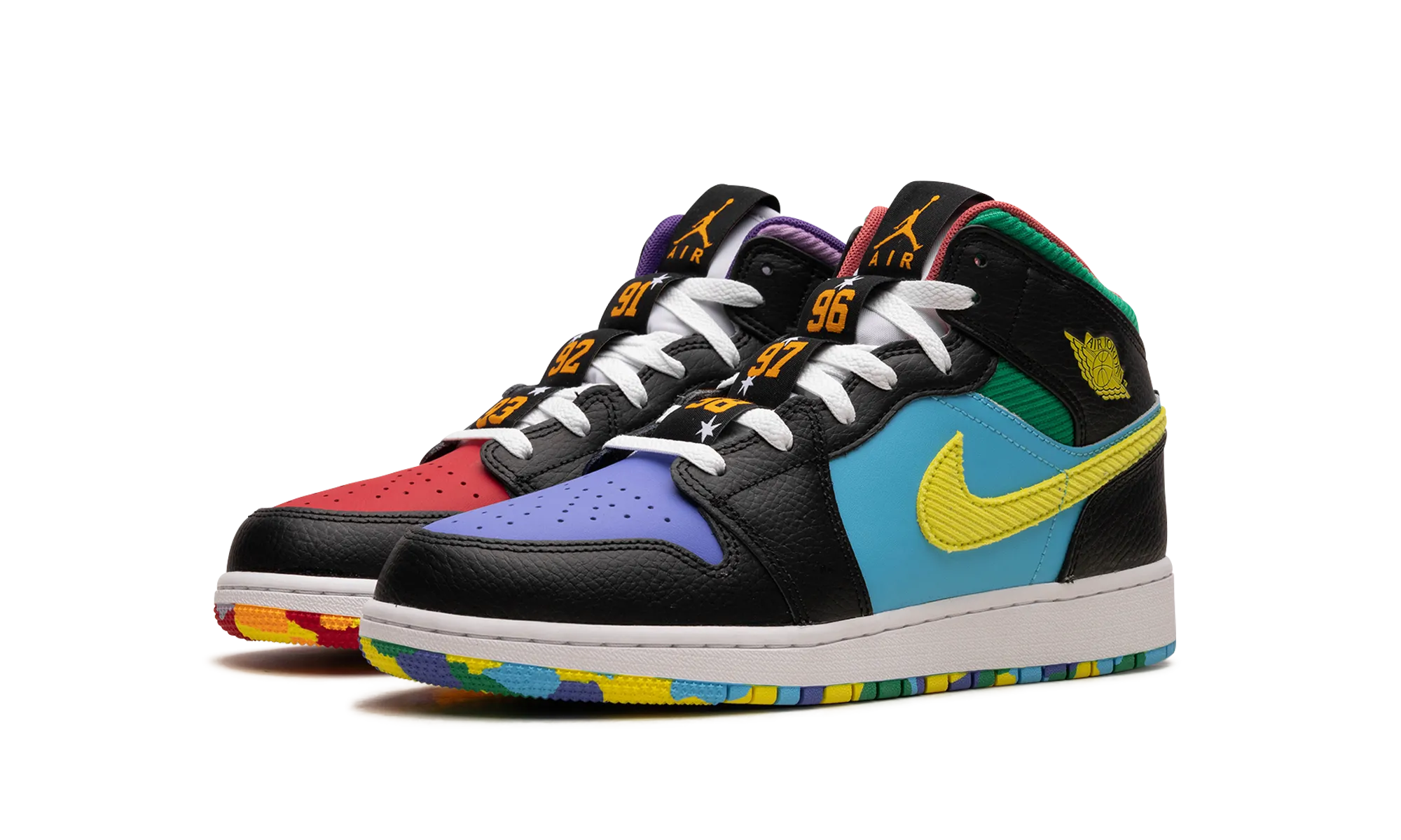 Air Jordan 1 Mid GS "Six Championships" jordan school kids shoes