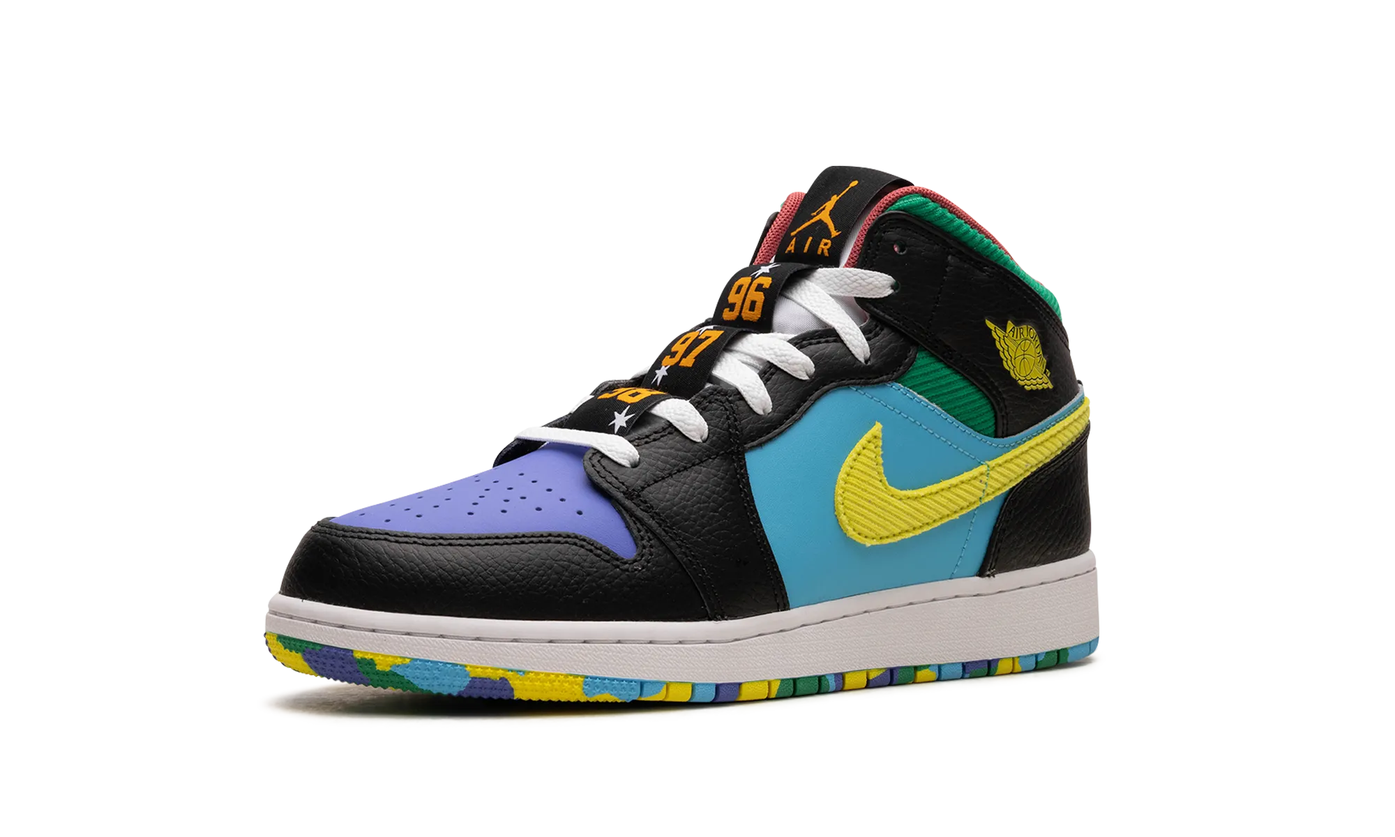 Air Jordan 1 Mid GS "Six Championships" jordan school kids shoes