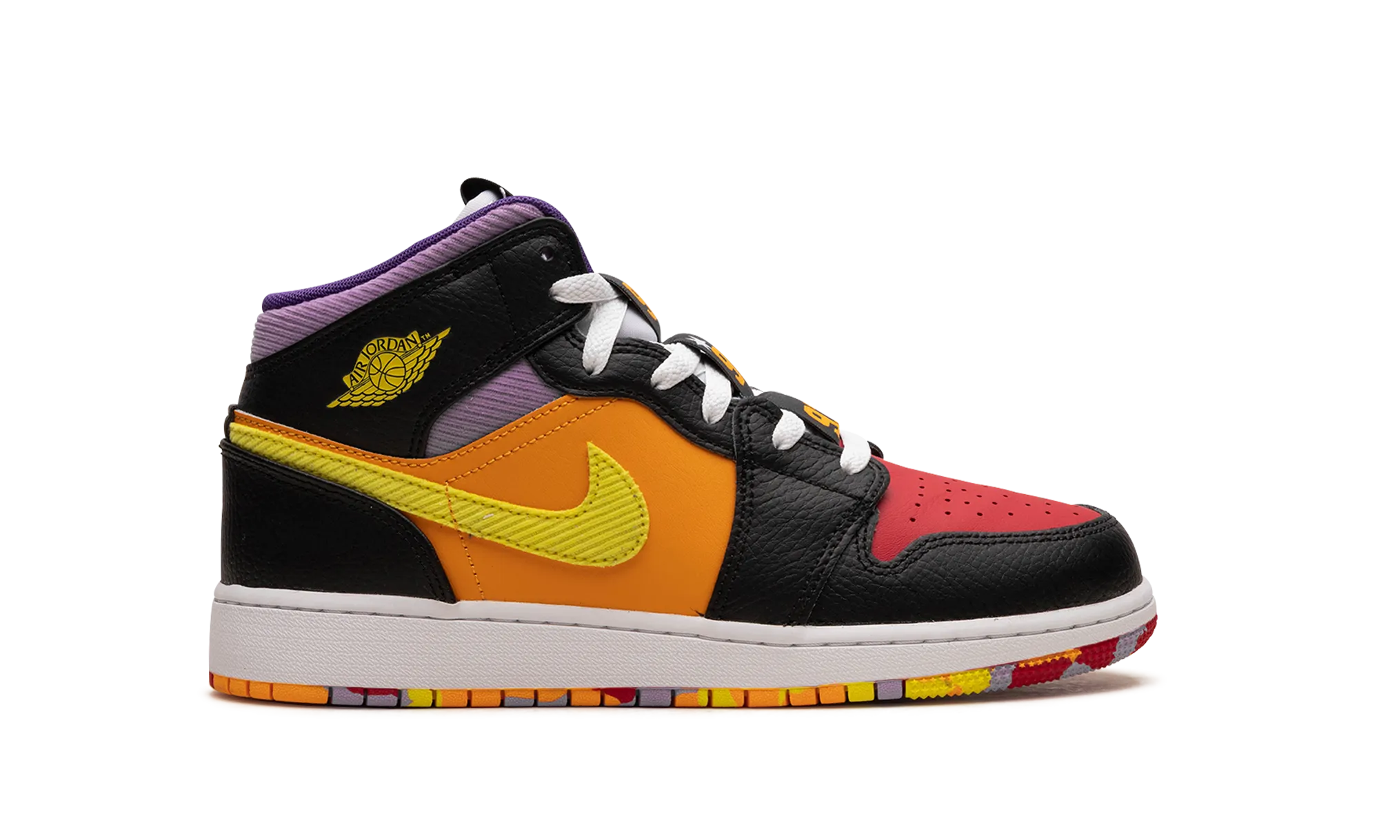 Air Jordan 1 Mid GS "Six Championships" jordan school kids shoes