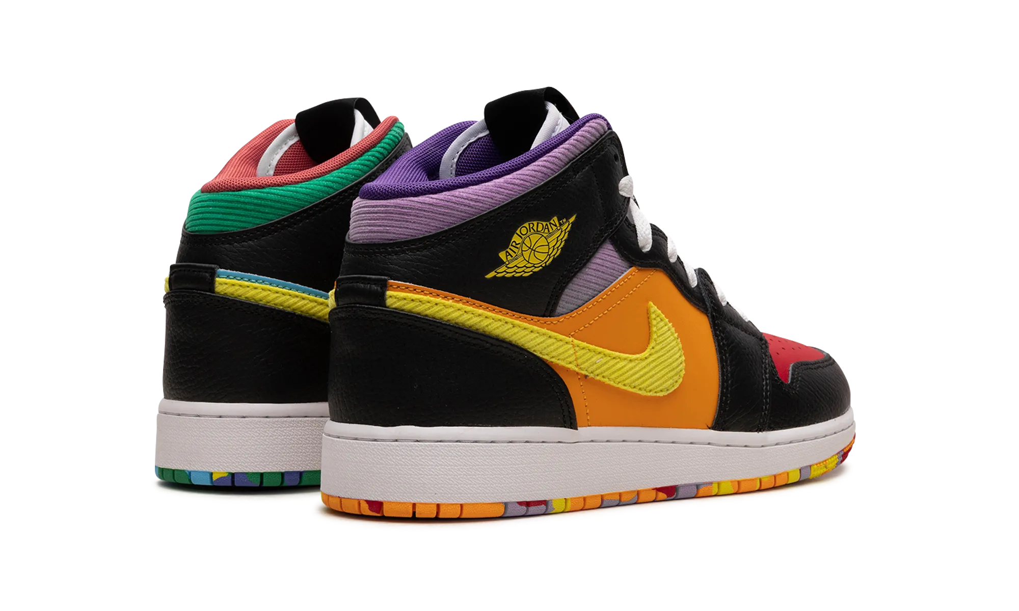 Air Jordan 1 Mid GS "Six Championships" jordan school kids shoes