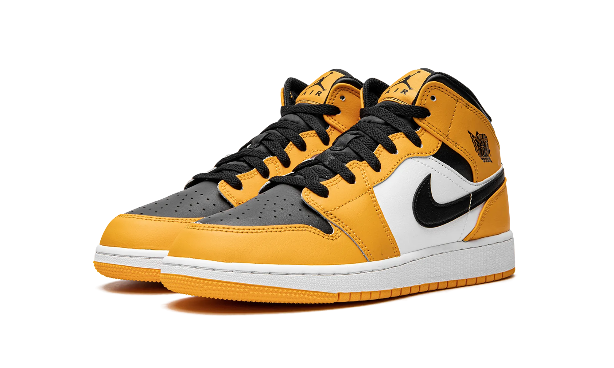 Air Jordan 1 Mid GS "Taxi" jordan school kids shoes