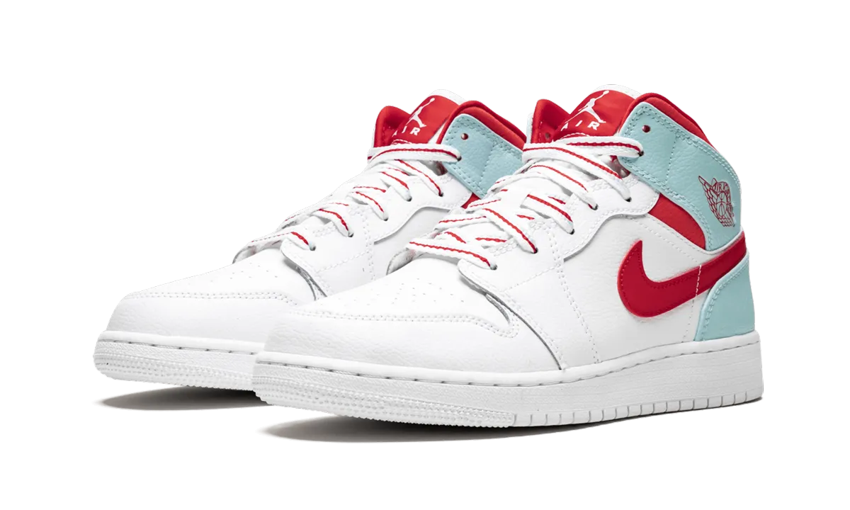 Air Jordan 1 Mid GS "Topaz Mist" jordan grade school sneakers
