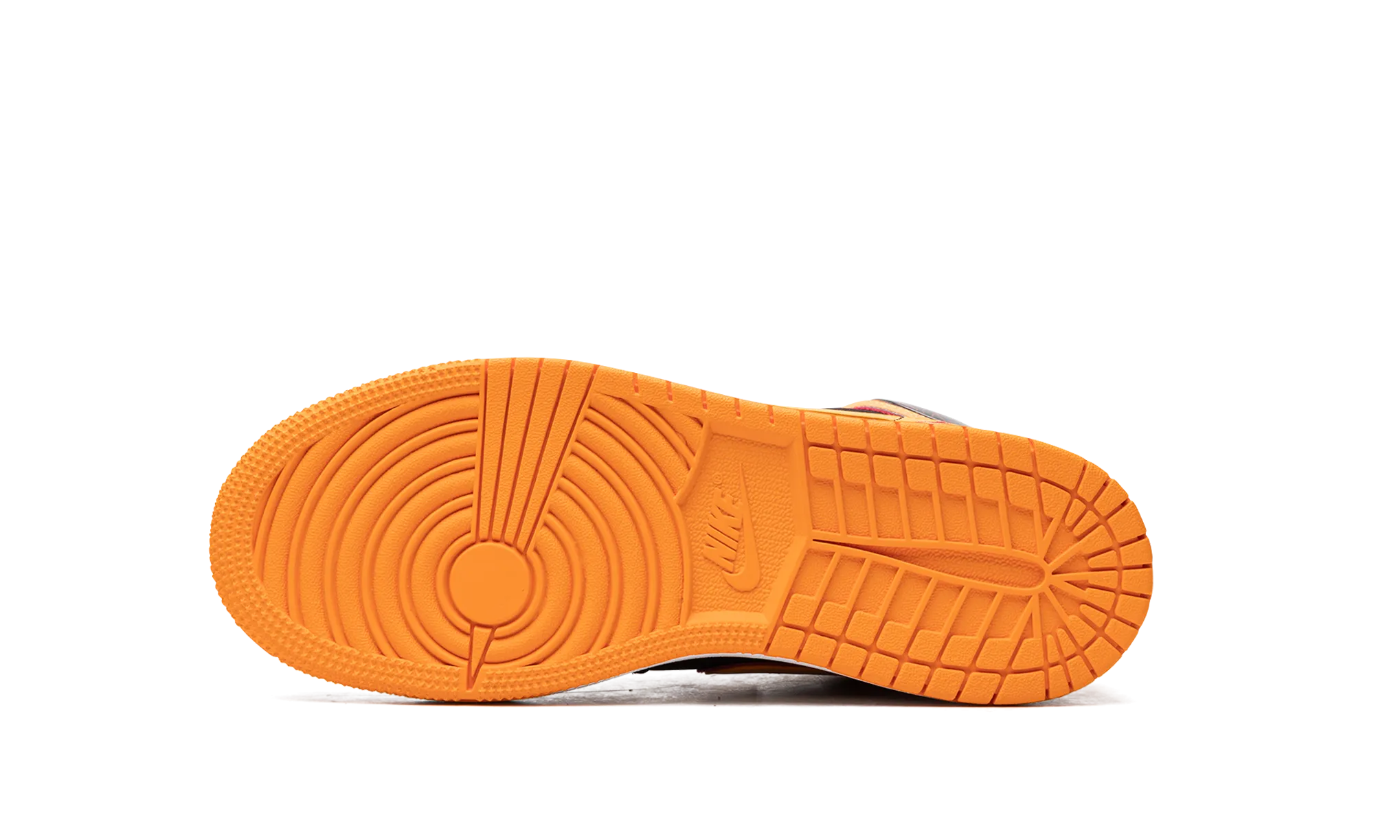 Air Jordan 1 Mid GS "Vivid Orange" jordan school kids shoes