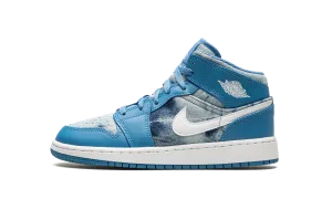 Air Jordan 1 Mid GS "Washed Denim" Jordan Grade School styles