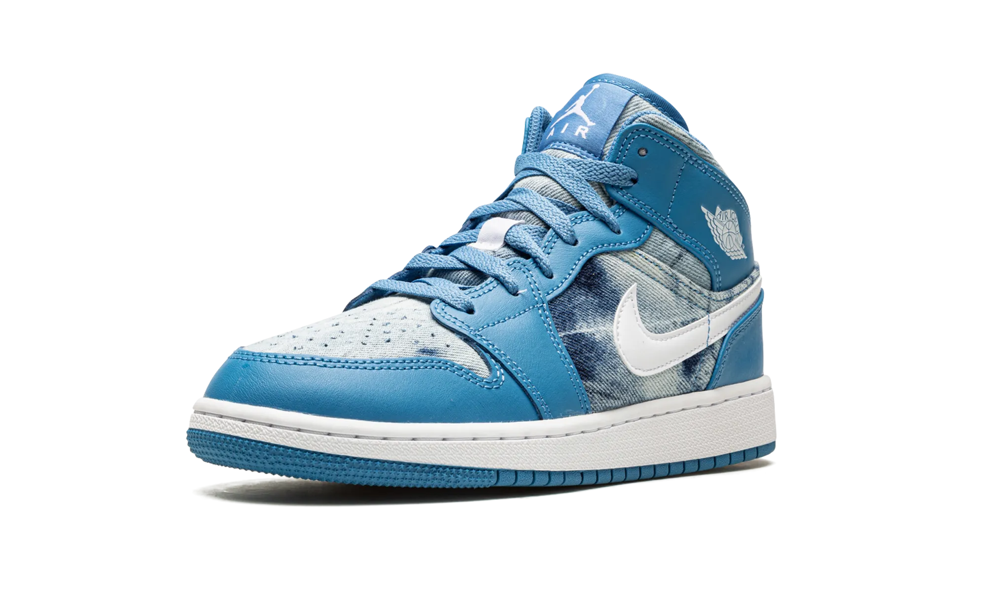 Air Jordan 1 Mid GS "Washed Denim" jordan school kids shoes