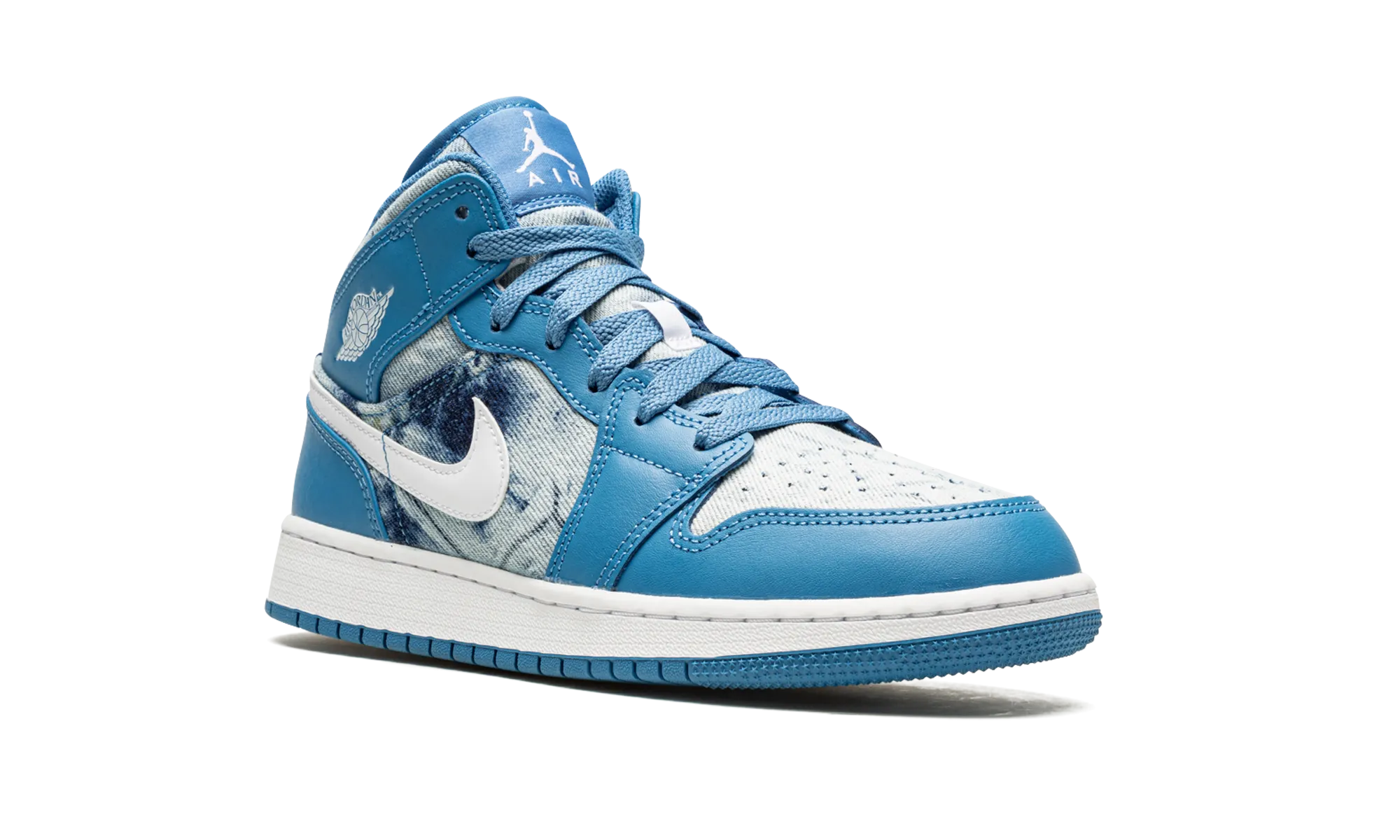 Air Jordan 1 Mid GS "Washed Denim" jordan school kids shoes