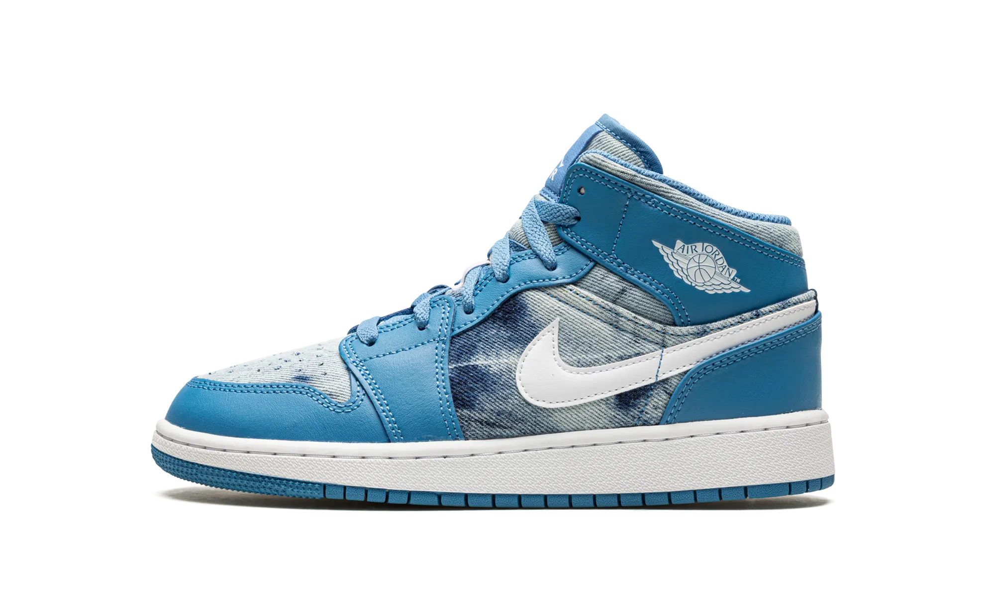 Air Jordan 1 Mid GS "Washed Denim" Jordan Grade School styles