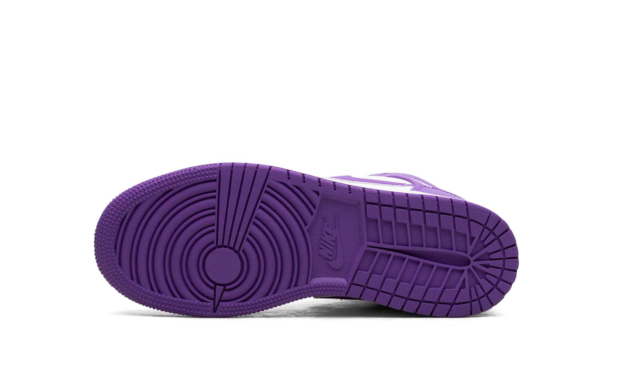 AIR JORDAN 1 MID GS "White / Purple Venom" jordan school kids shoes