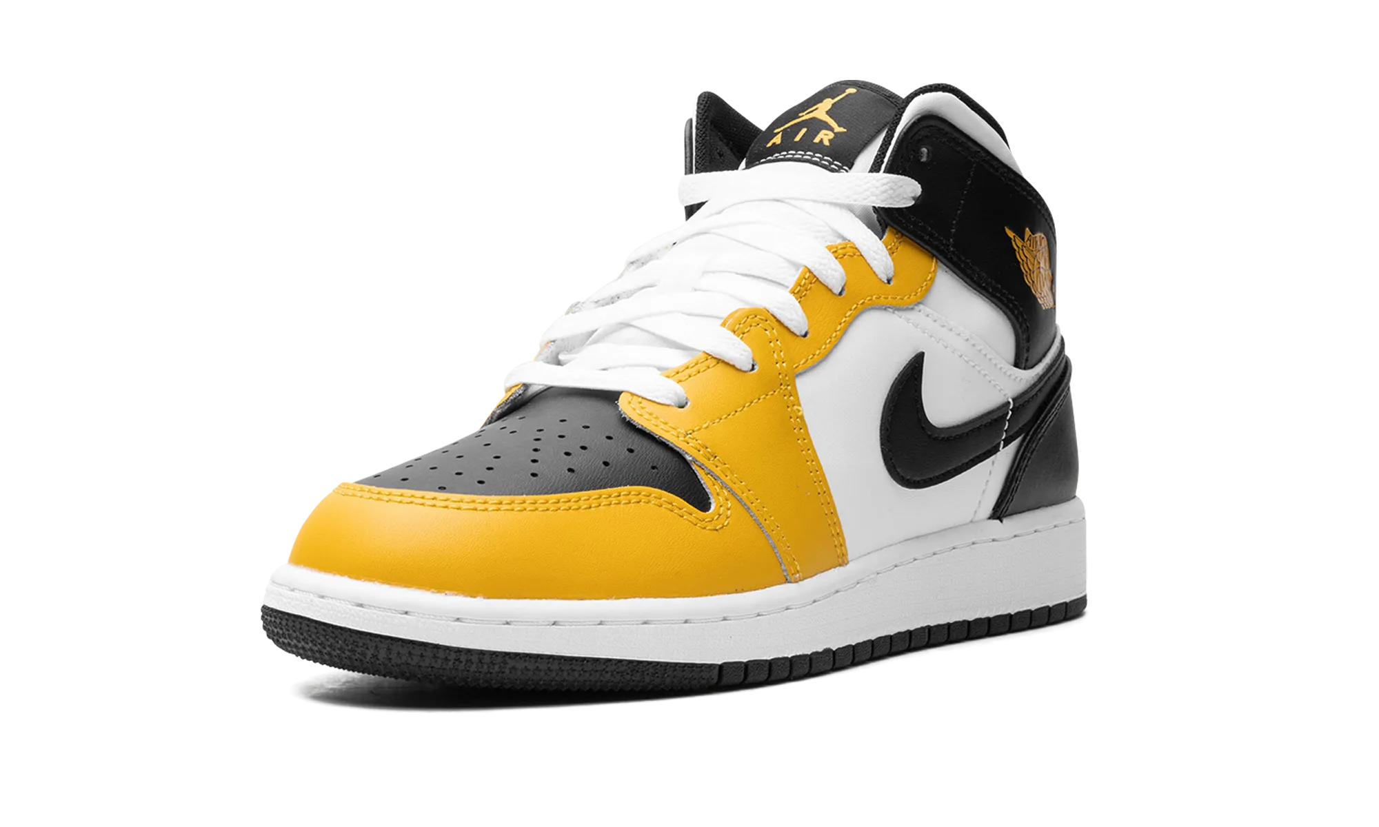 AIR JORDAN 1 MID GS "YELLOW OCHRE" jordan grade school sneakers