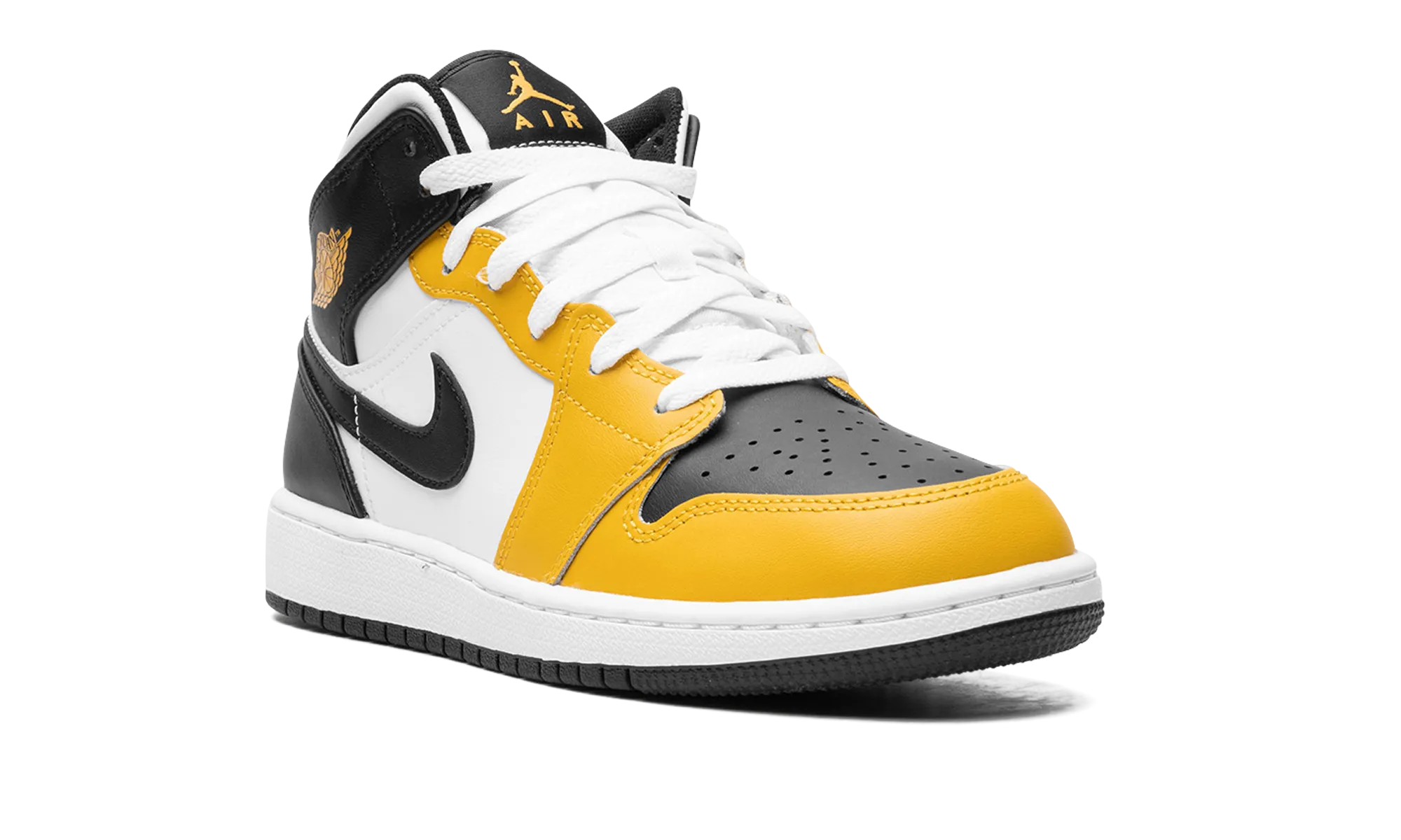 AIR JORDAN 1 MID GS "YELLOW OCHRE" jordan grade school sneakers