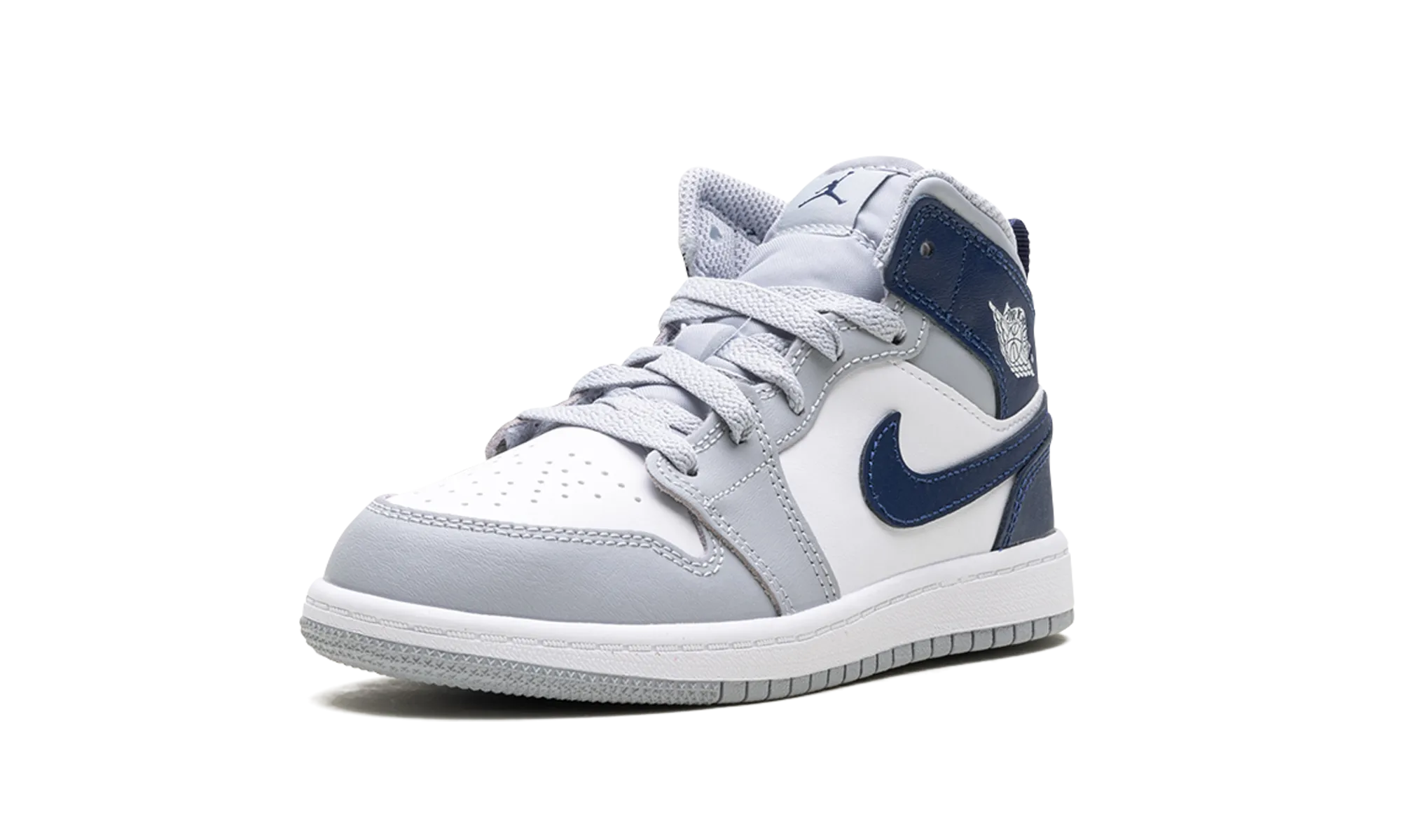 Air Jordan 1 Mid PS "Black" jordan preschool kids shoes