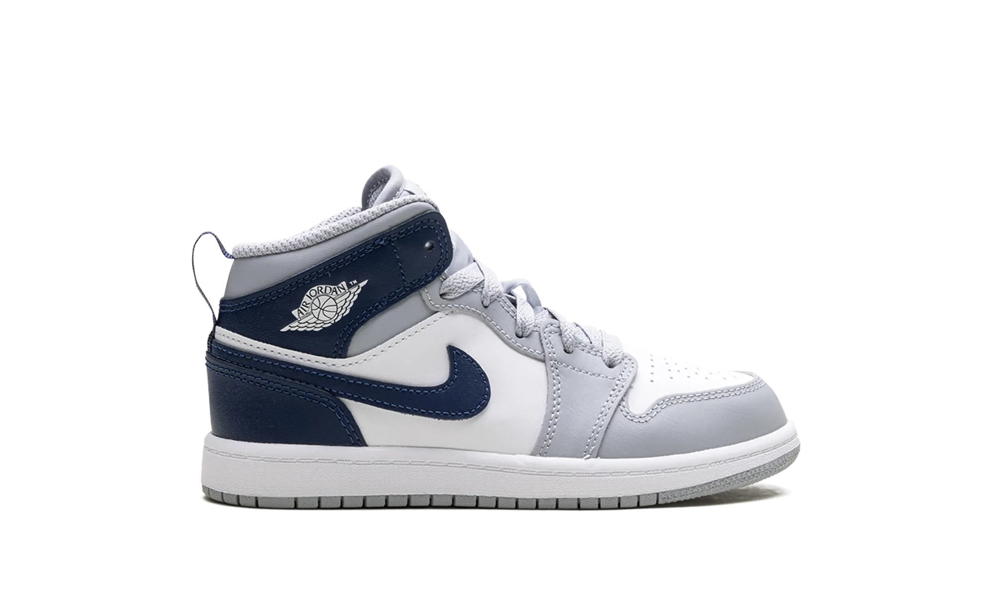 Air Jordan 1 Mid PS "Black" jordan preschool kids shoes