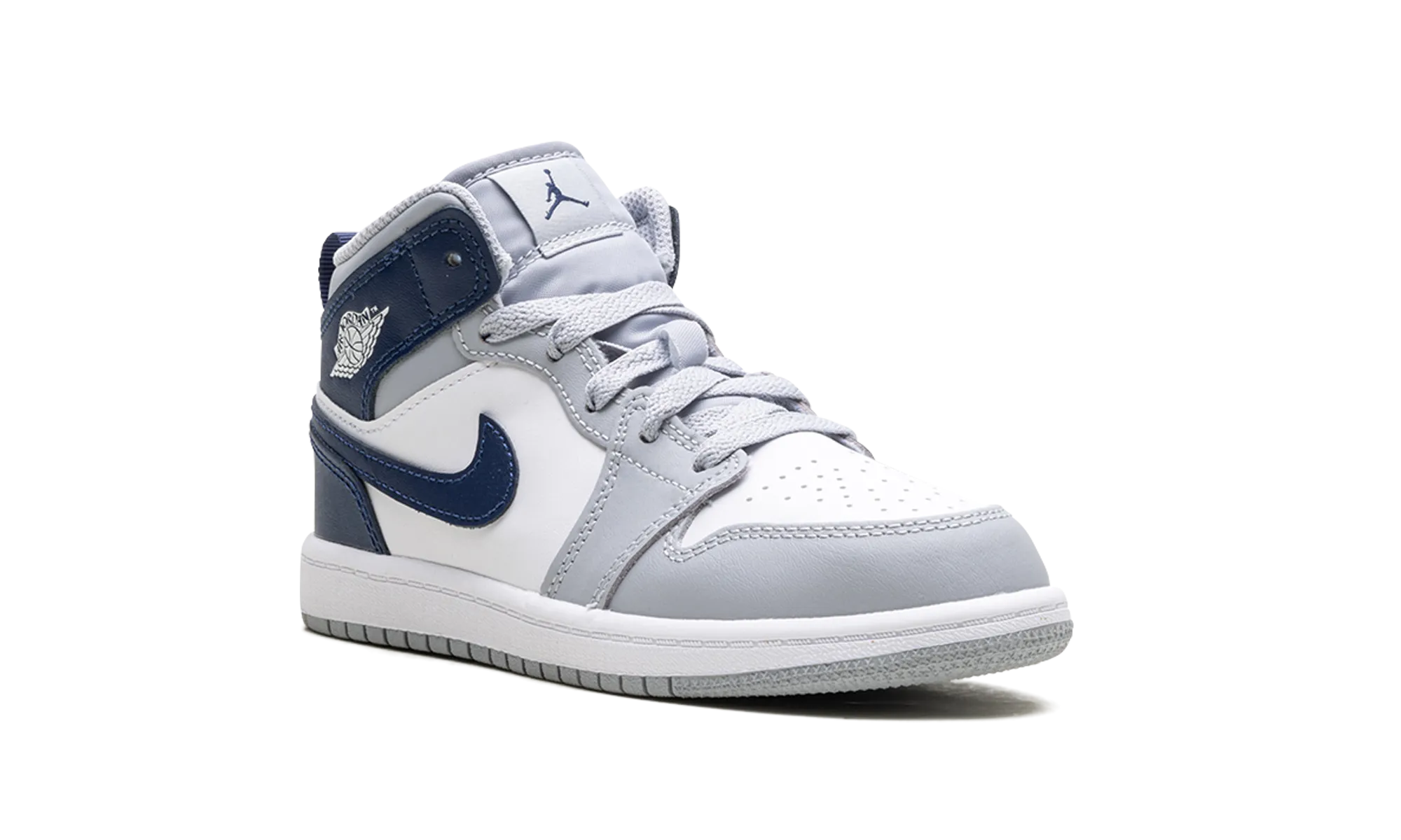 Air Jordan 1 Mid PS "Black" jordan preschool kids shoes