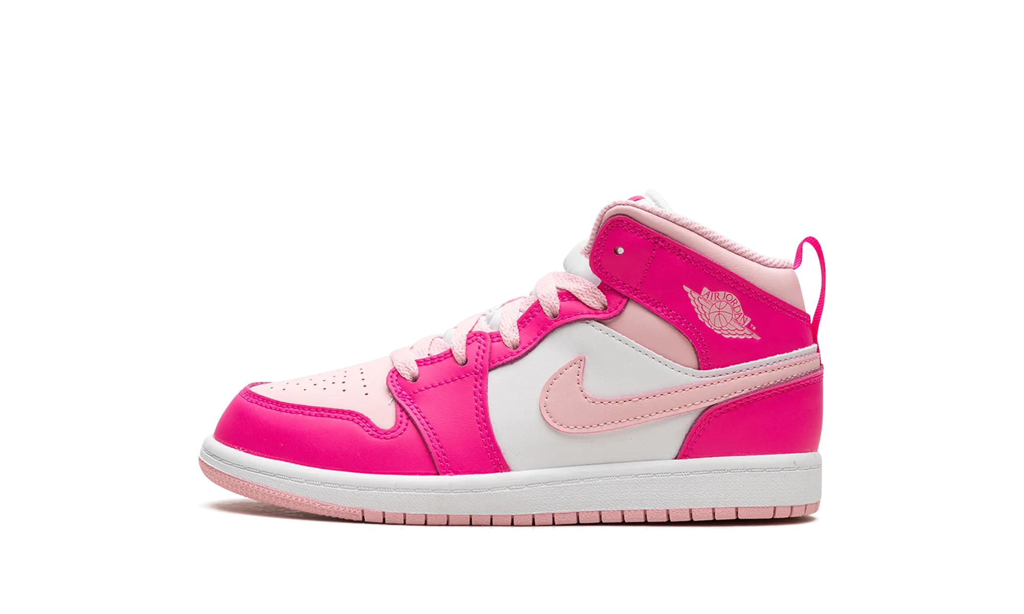 Air Jordan 1 Mid PS "Fierce Pink" Jordan Pre School shoes