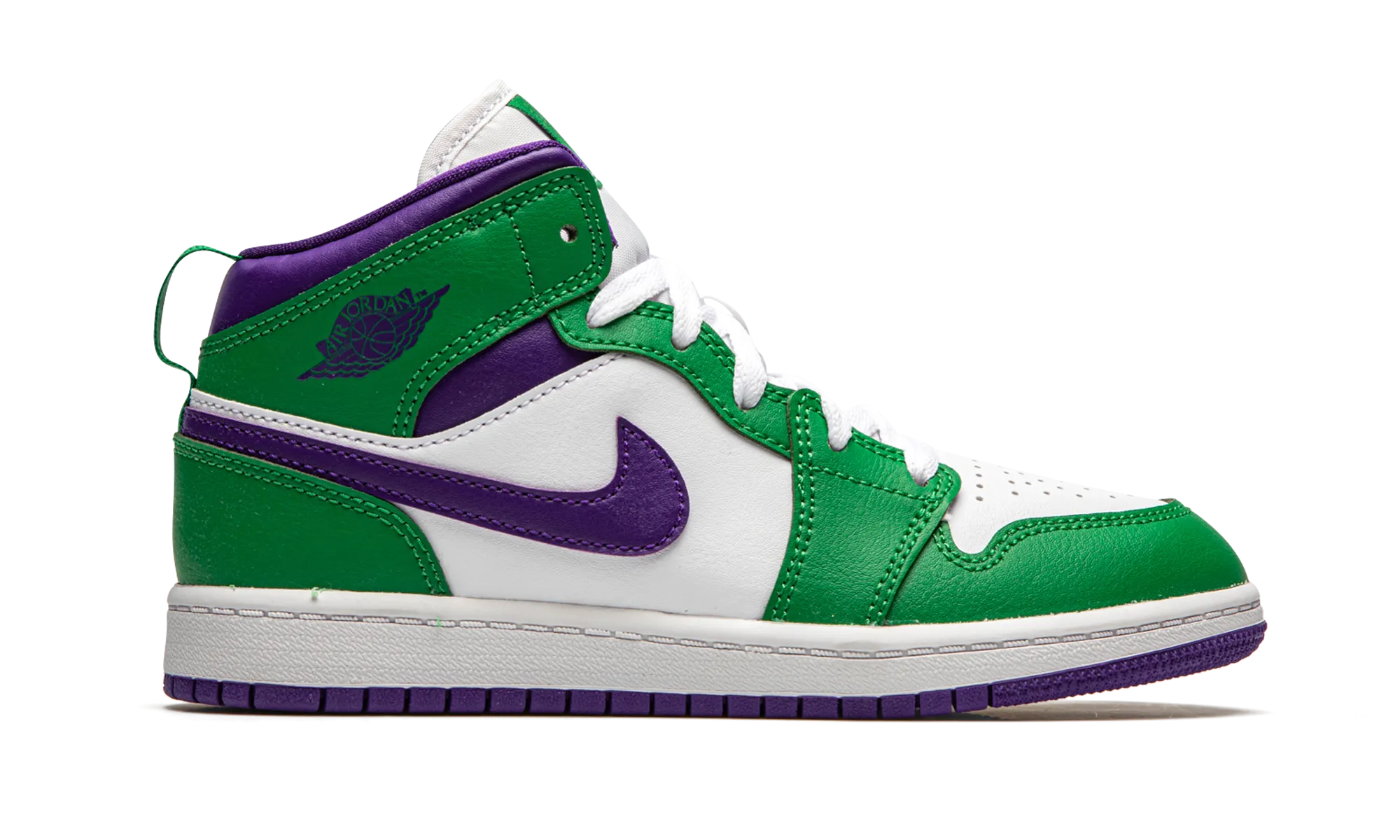 Air Jordan 1 Mid PS "Hulk" jordan preschool kids shoes