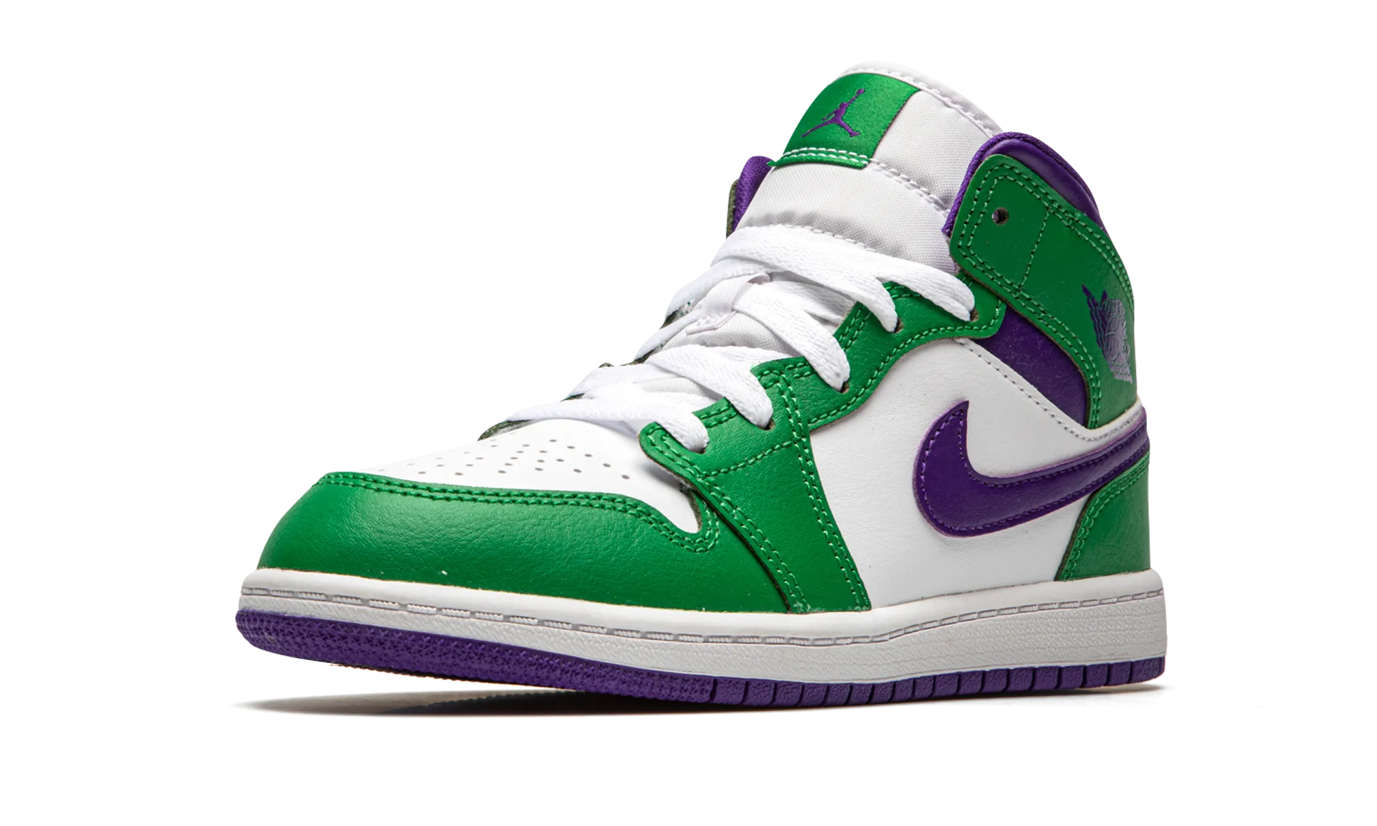 Air Jordan 1 Mid PS "Hulk" jordan preschool kids shoes