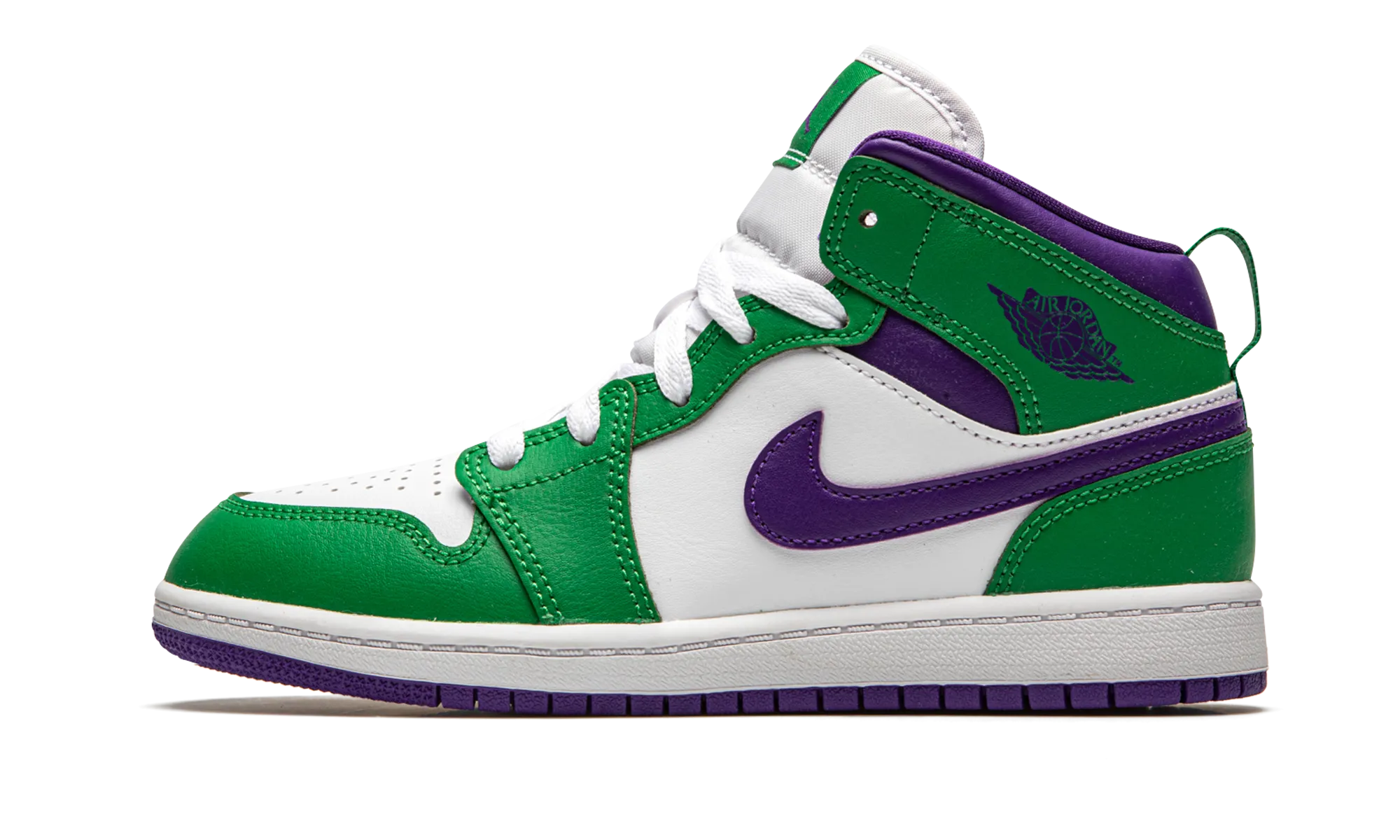 Air Jordan 1 Mid PS "Hulk" jordan preschool kids shoes