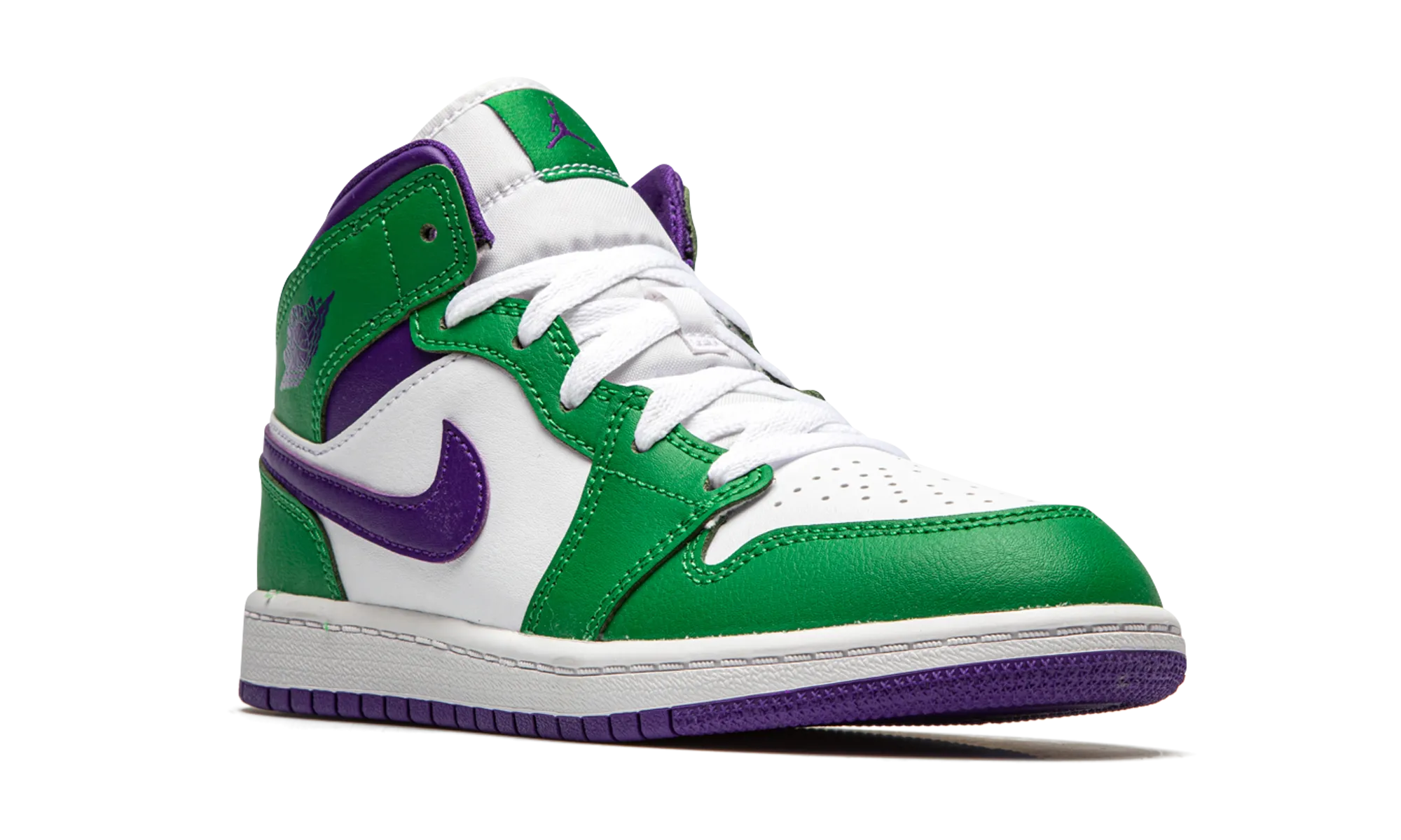 Air Jordan 1 Mid PS "Hulk" jordan preschool kids shoes