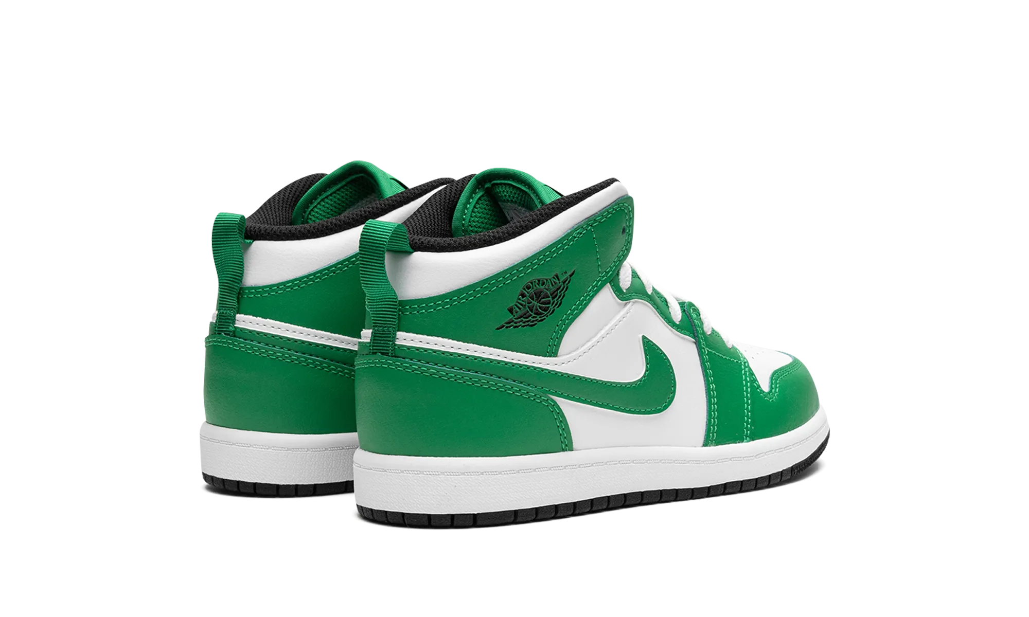 Air Jordan 1 Mid PS "Lucky Green" jordan preschool kids shoes