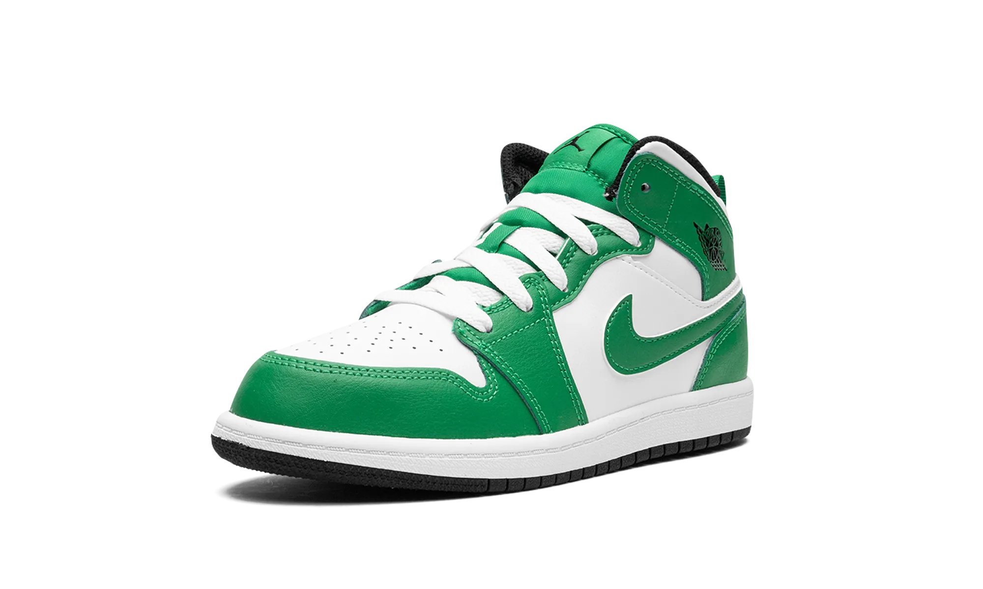 Air Jordan 1 Mid PS "Lucky Green" jordan preschool kids shoes