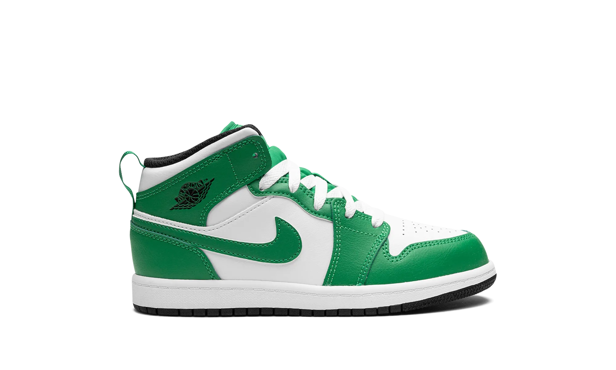 Air Jordan 1 Mid PS "Lucky Green" jordan preschool kids shoes