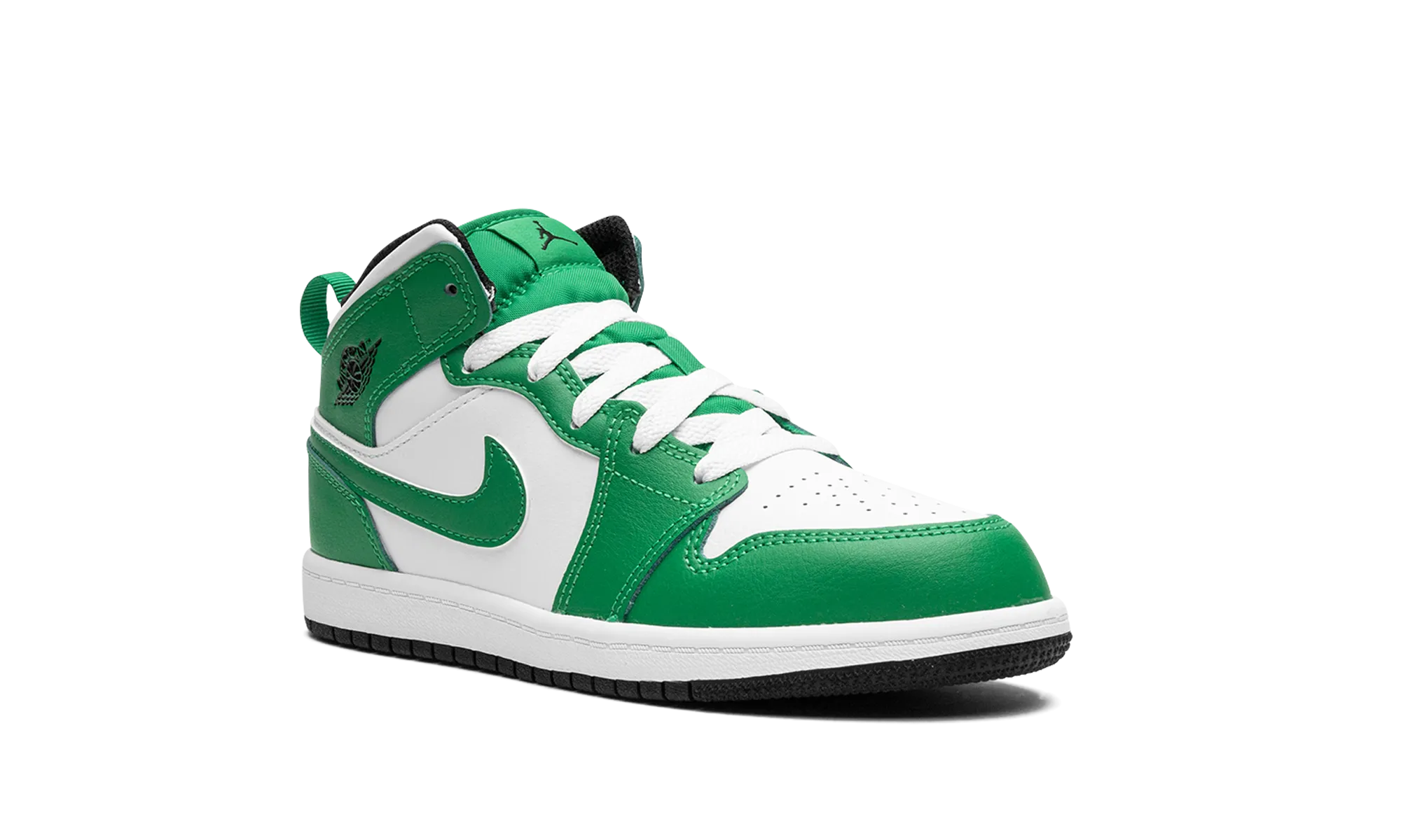 Air Jordan 1 Mid PS "Lucky Green" jordan preschool kids shoes