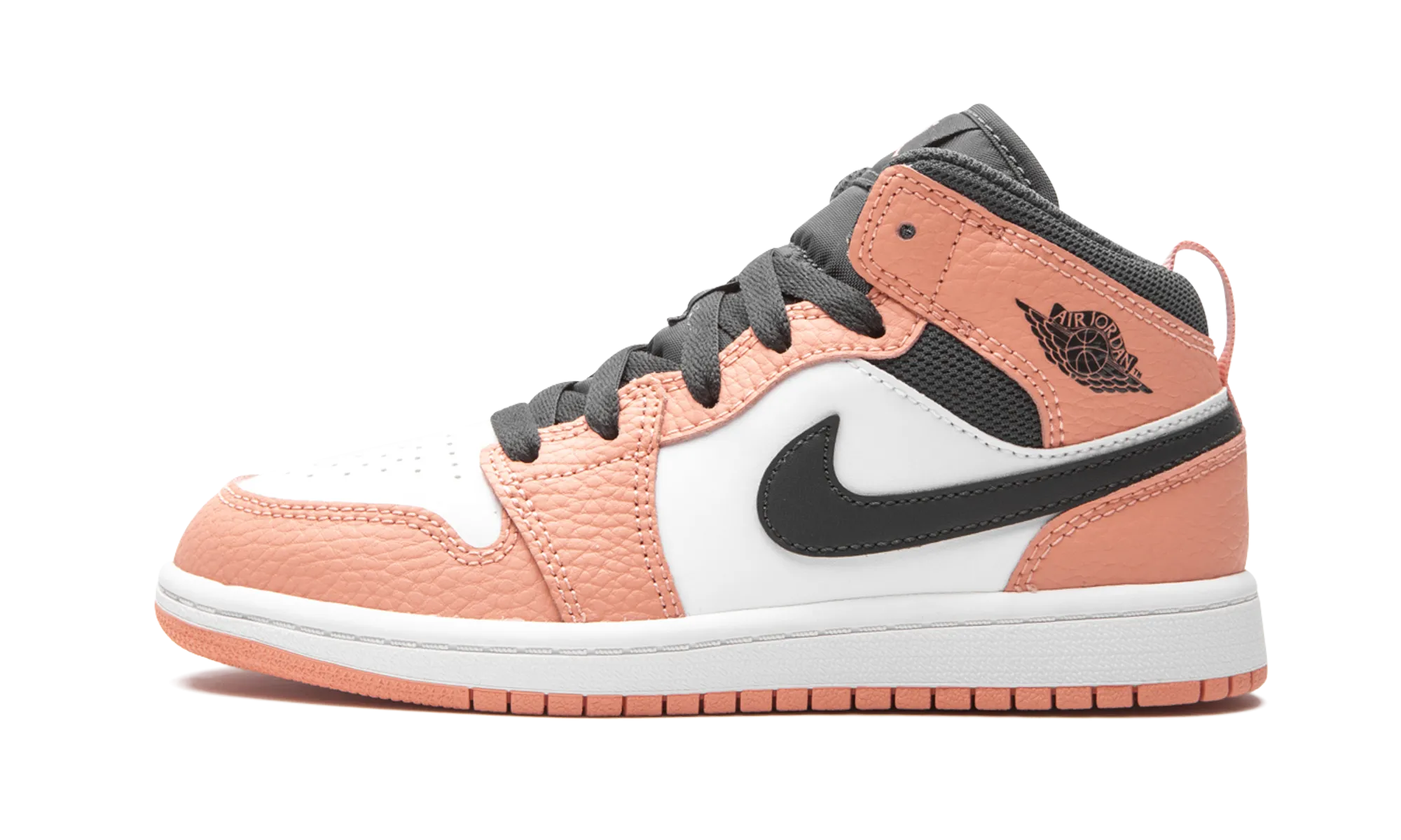 Air Jordan 1 Mid PS "Pink Quartz" jordan preschool kids shoes