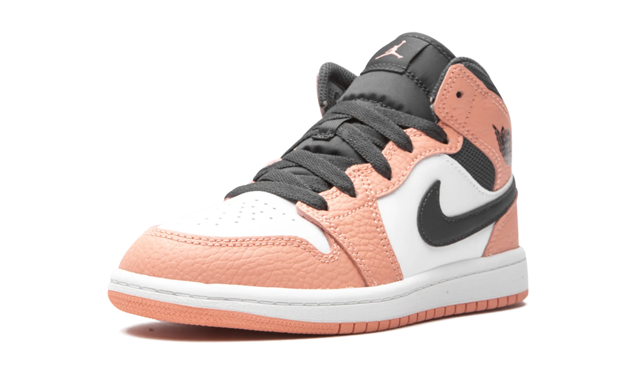 Air Jordan 1 Mid PS "Pink Quartz" jordan preschool kids shoes