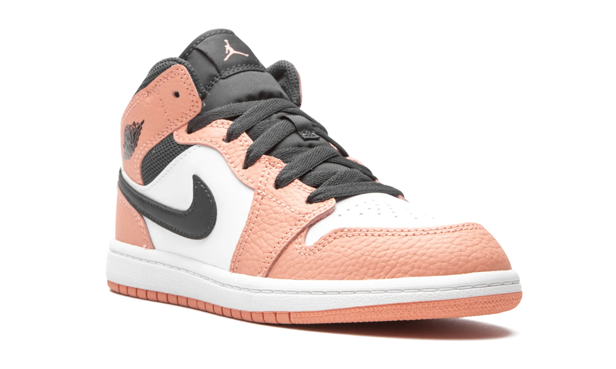 Air Jordan 1 Mid PS "Pink Quartz" jordan preschool kids shoes