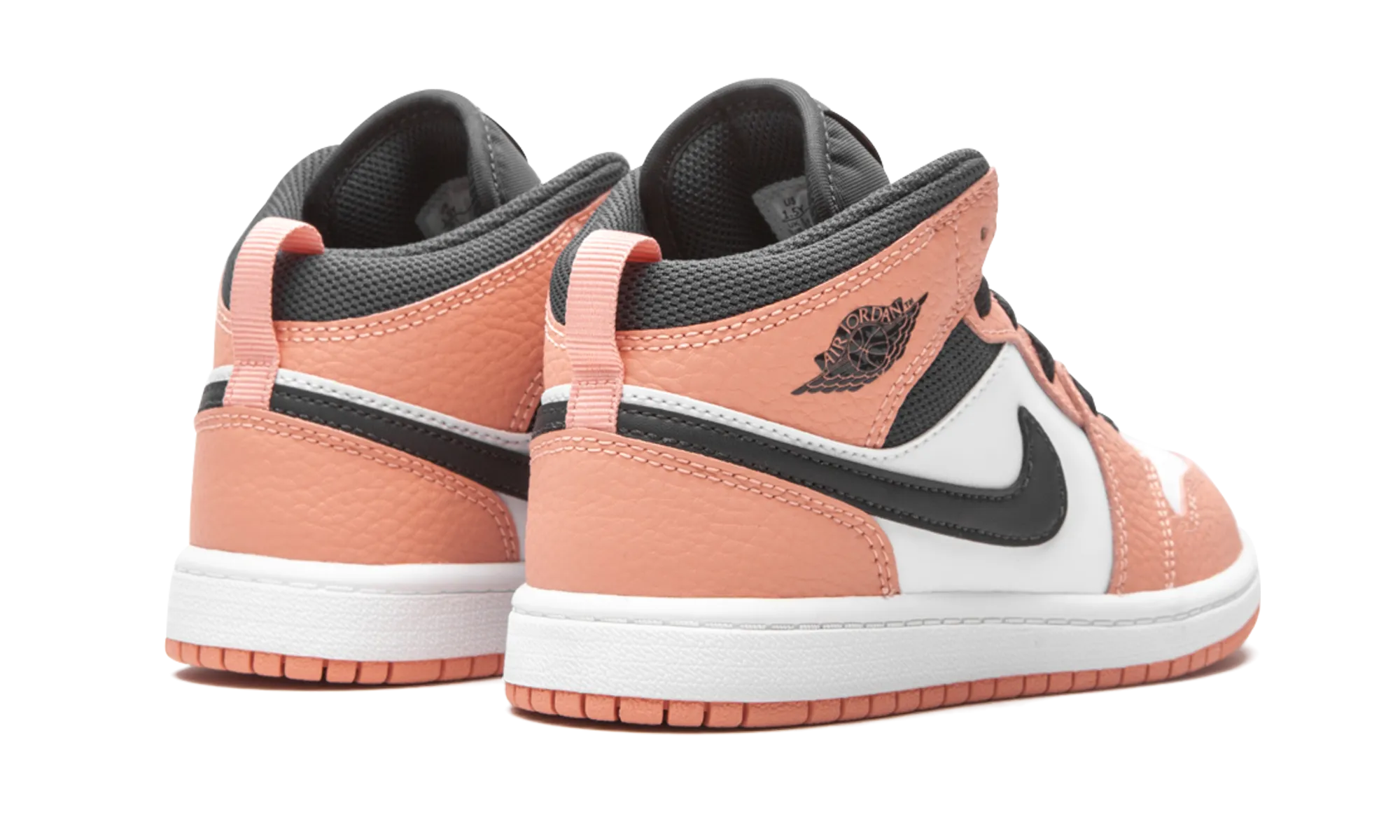 Air Jordan 1 Mid PS "Pink Quartz" jordan preschool kids shoes