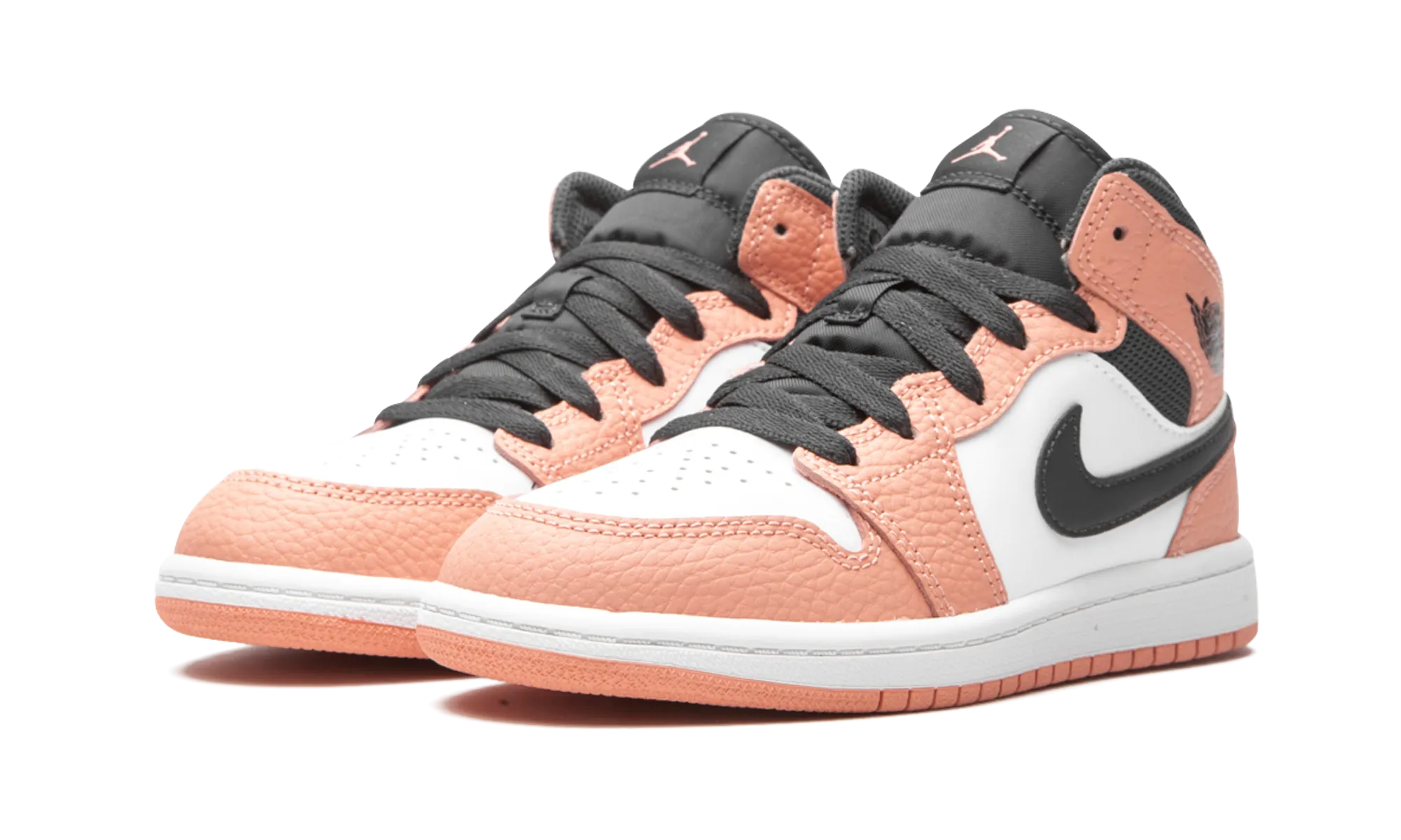 Air Jordan 1 Mid PS "Pink Quartz" jordan preschool kids shoes