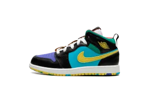 Air Jordan 1 Mid PS "Six Championships" Jordan Pre School shoes