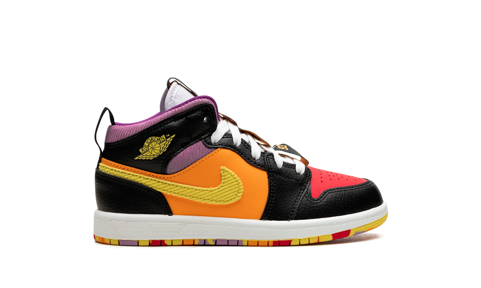 Air Jordan 1 Mid PS "Six Championships" jordan preschool kids shoes