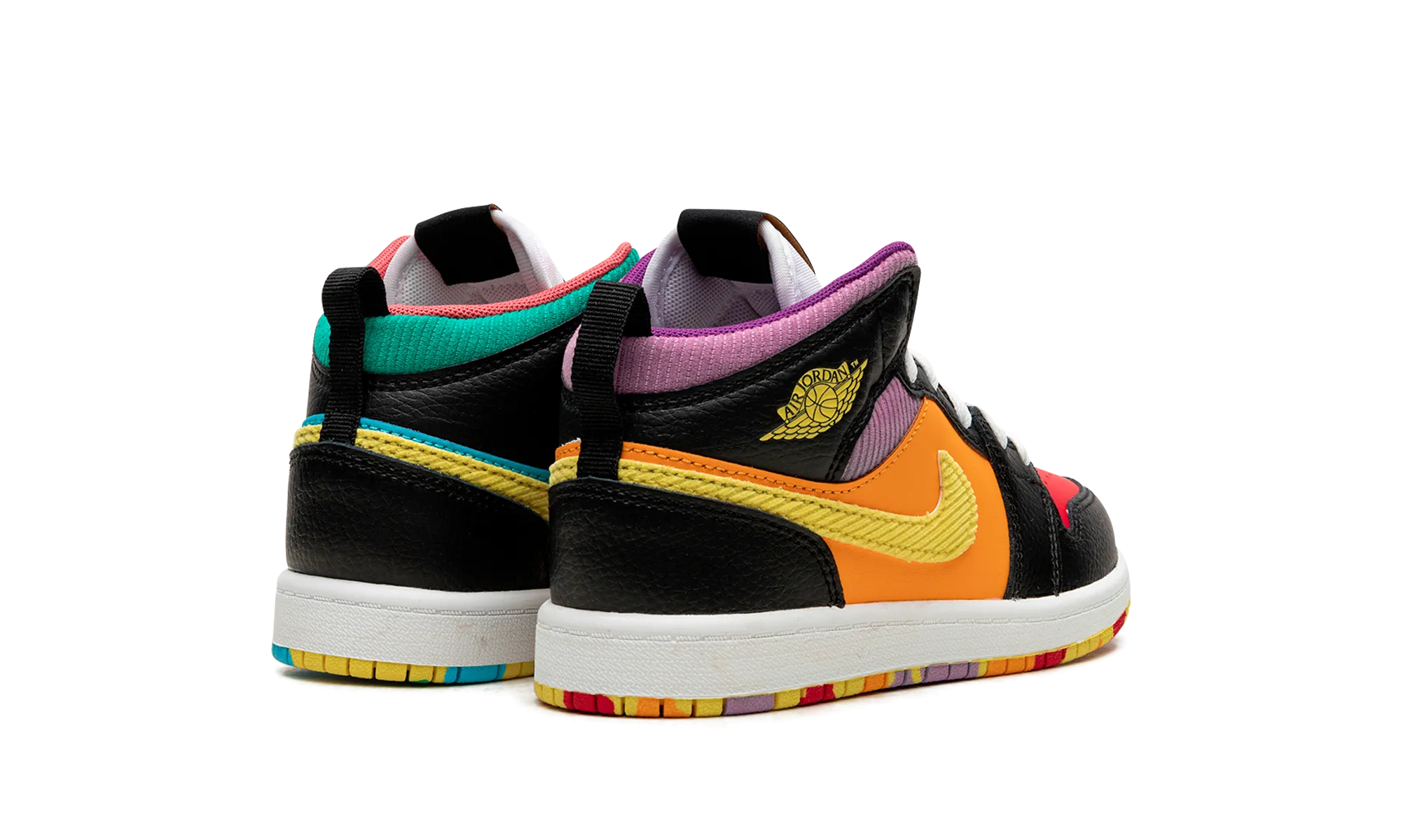 Air Jordan 1 Mid PS "Six Championships" jordan preschool kids shoes