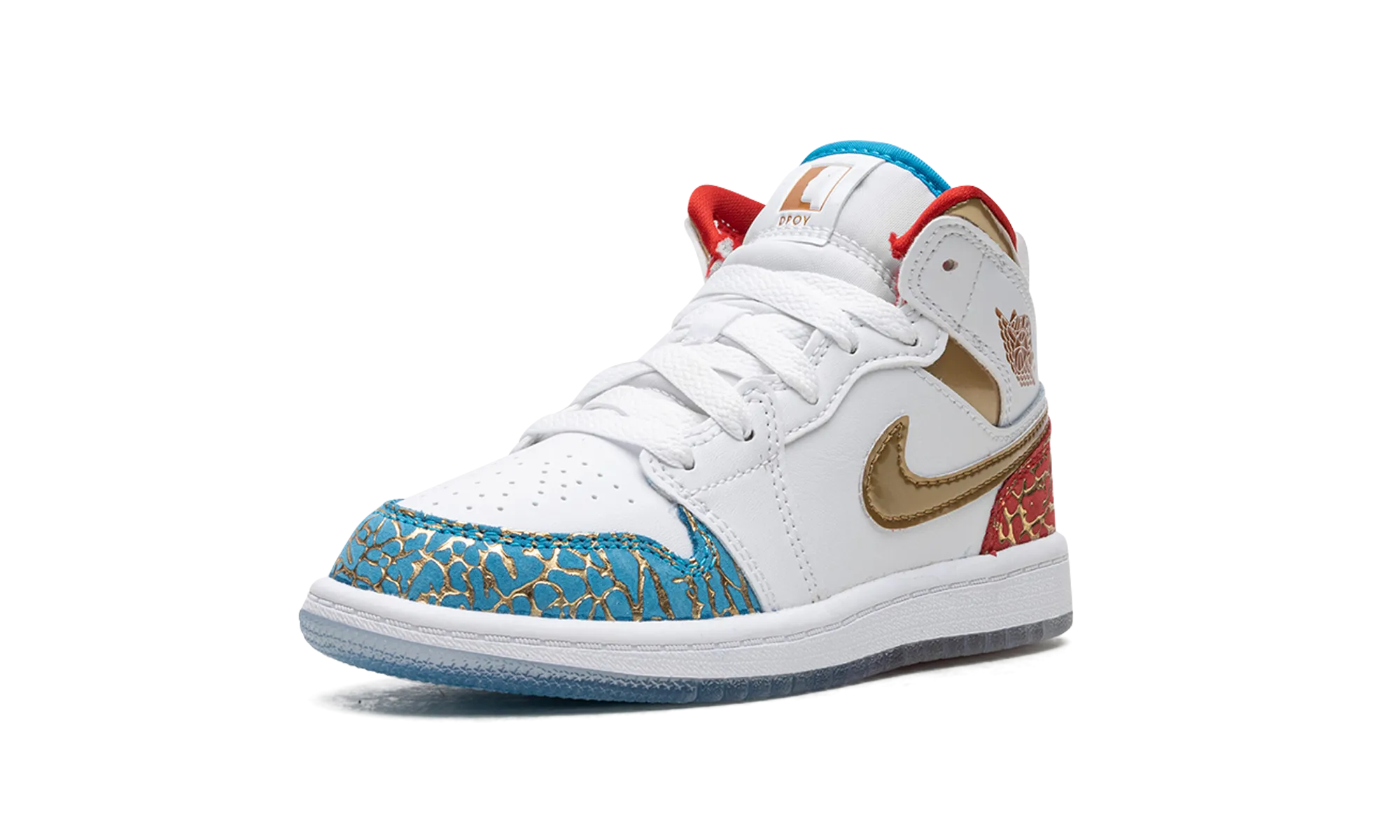 Air Jordan 1 Mid PS "UNC to CHI" jordan preschool kids shoes