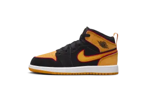 Air Jordan 1 Mid PS "Vivid Orange" Jordan Pre School shoes