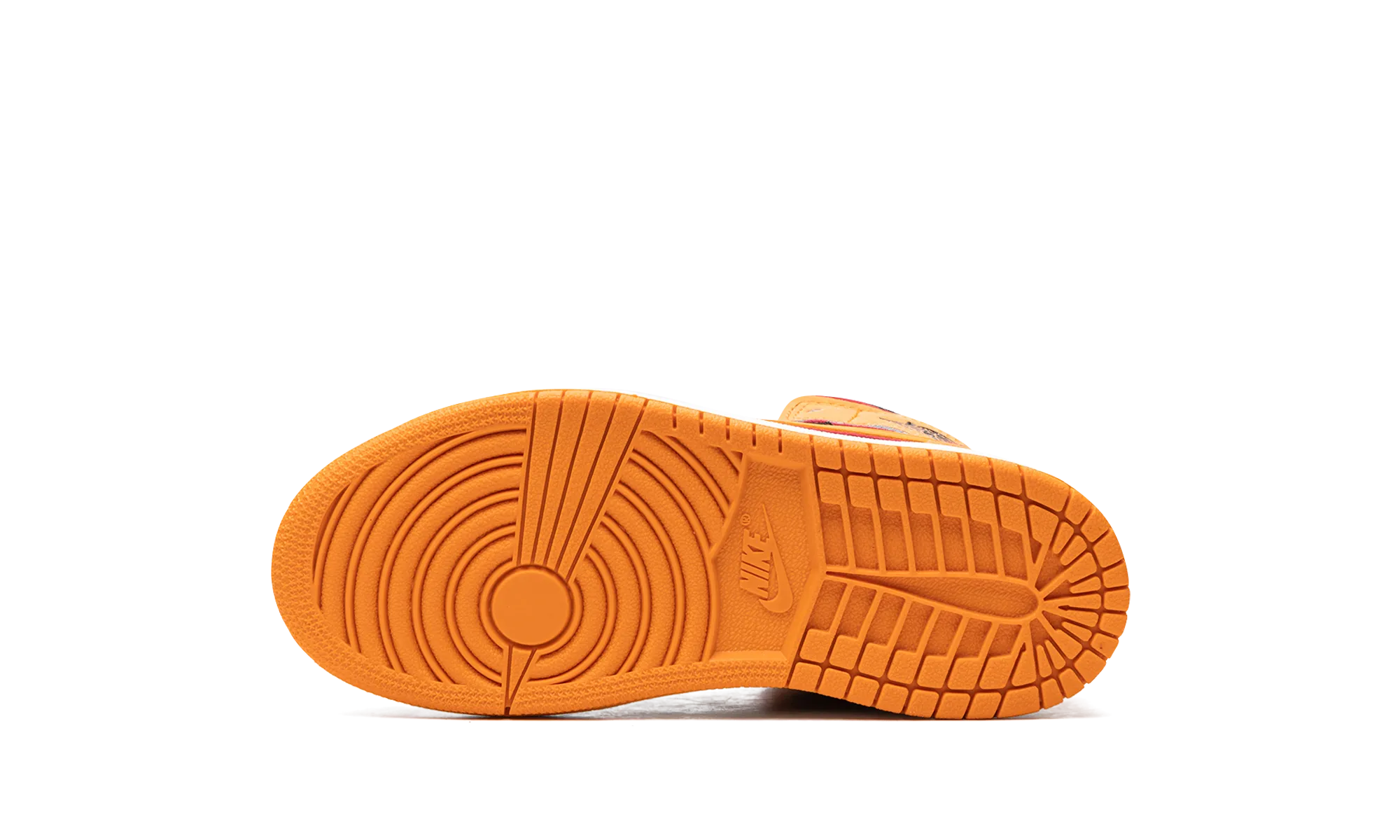 Air Jordan 1 Mid PS "Vivid Orange" jordan preschool kids shoes