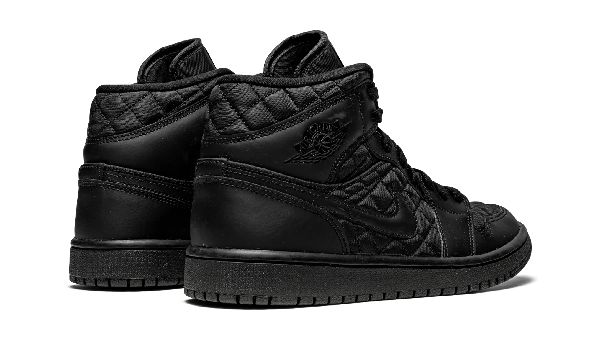 AIR JORDAN 1 MID QUILTED WMNS "Black" jordan classic womens shoes