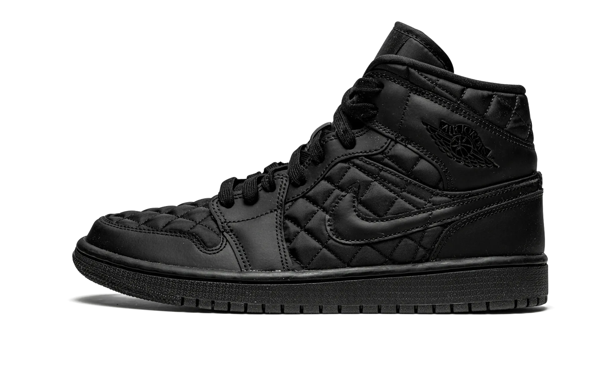 AIR JORDAN 1 MID QUILTED WMNS "Black" jordan classic womens shoes