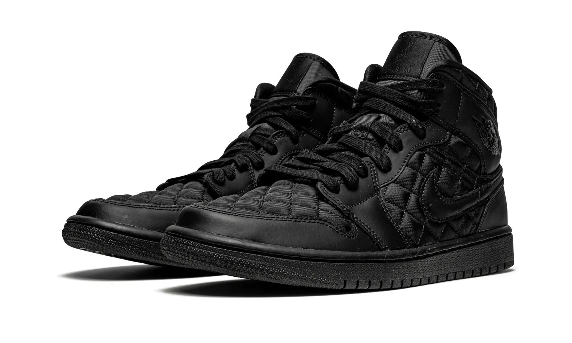 AIR JORDAN 1 MID QUILTED WMNS "Black" jordan classic womens shoes