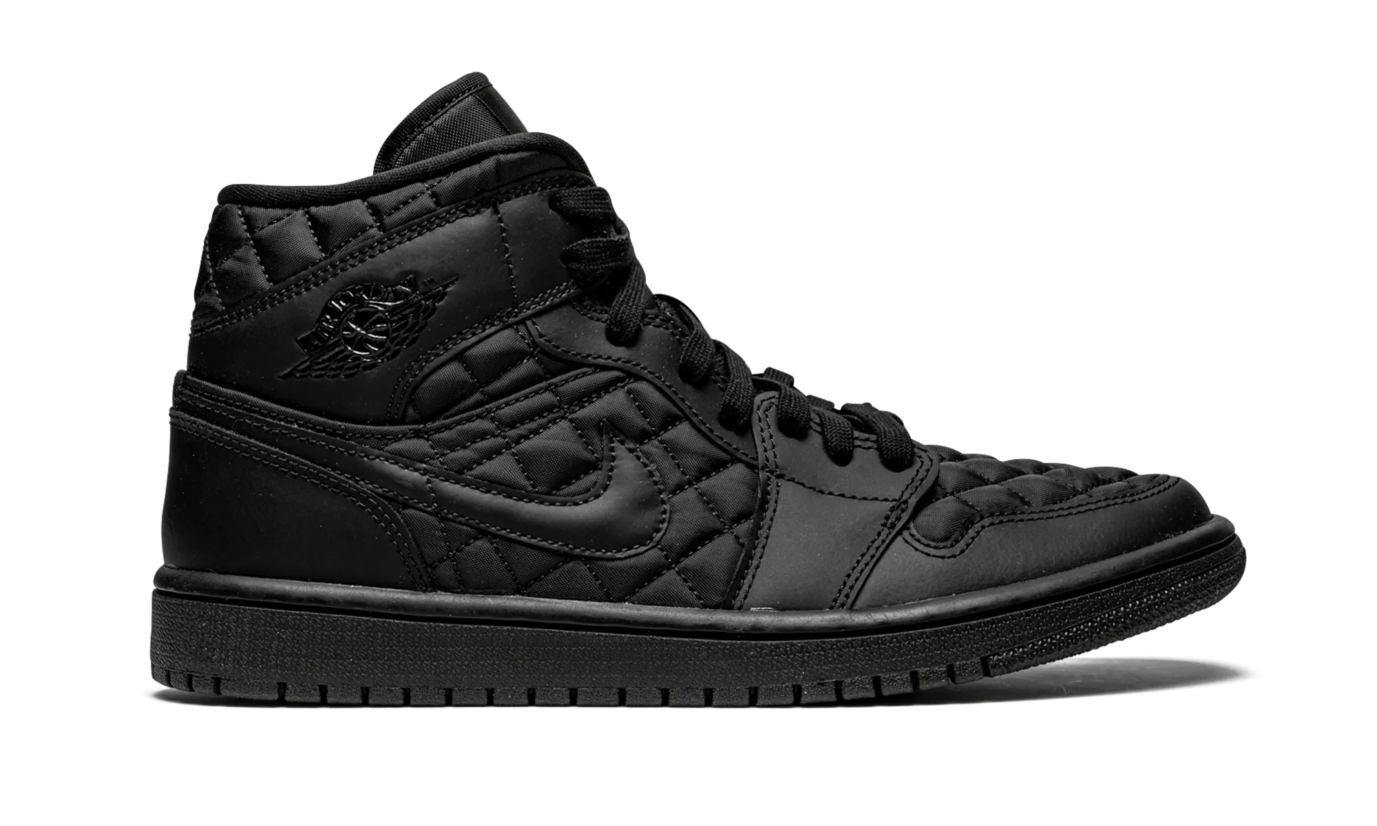 AIR JORDAN 1 MID QUILTED WMNS "Black" jordan classic womens shoes