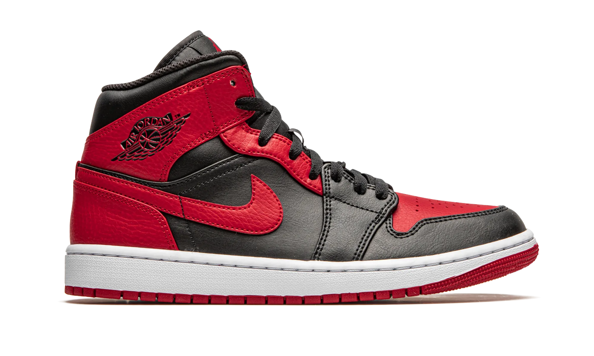 Air Jordan 1 Mid "Banned 2020" jordan athletic mens shoes