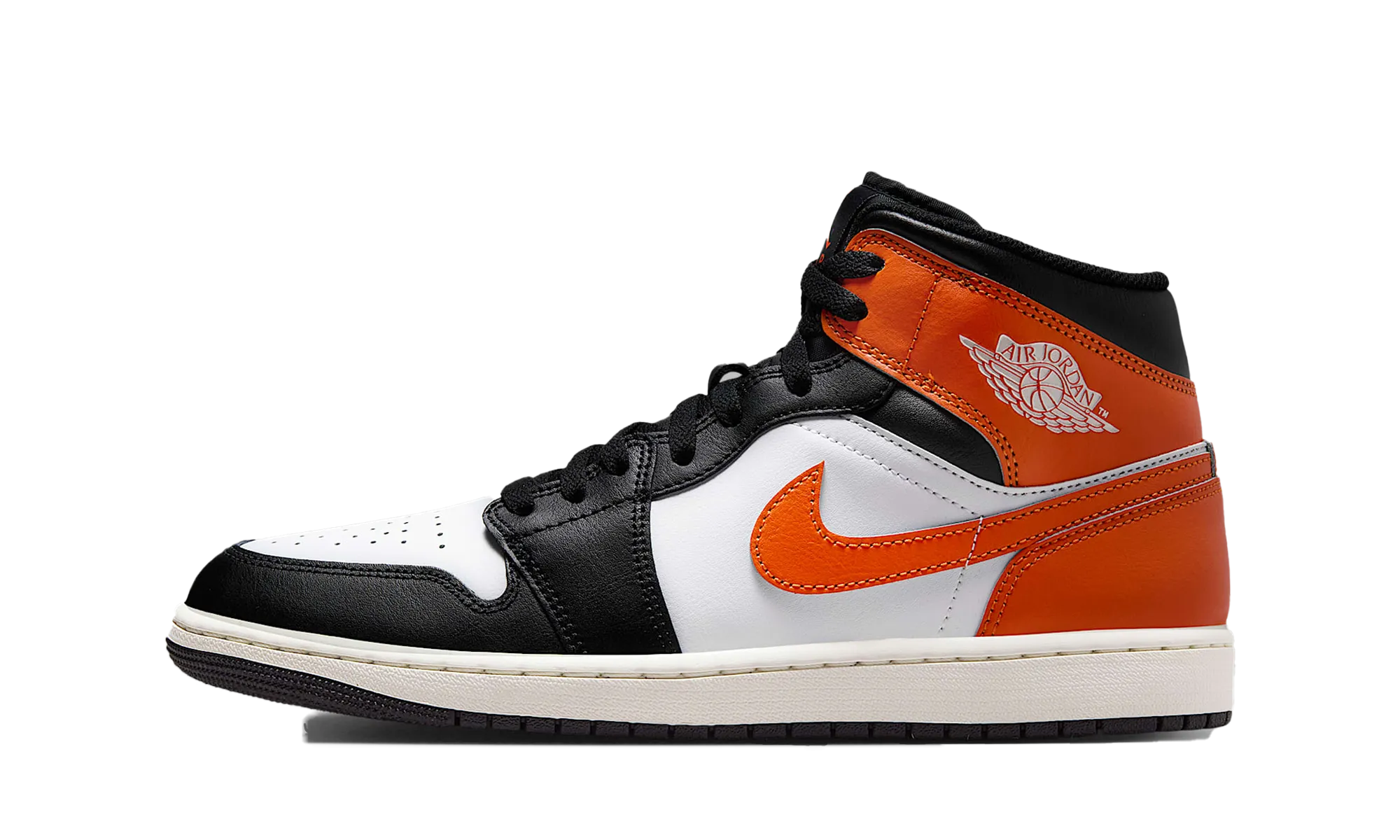 Air Jordan 1 Mid "Black Toe Starfish" Jordan Men's shoes