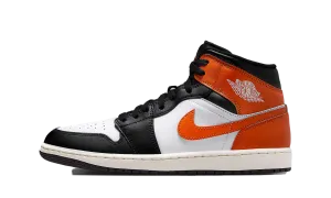 Air Jordan 1 Mid "Black Toe Starfish" Jordan Men's shoes