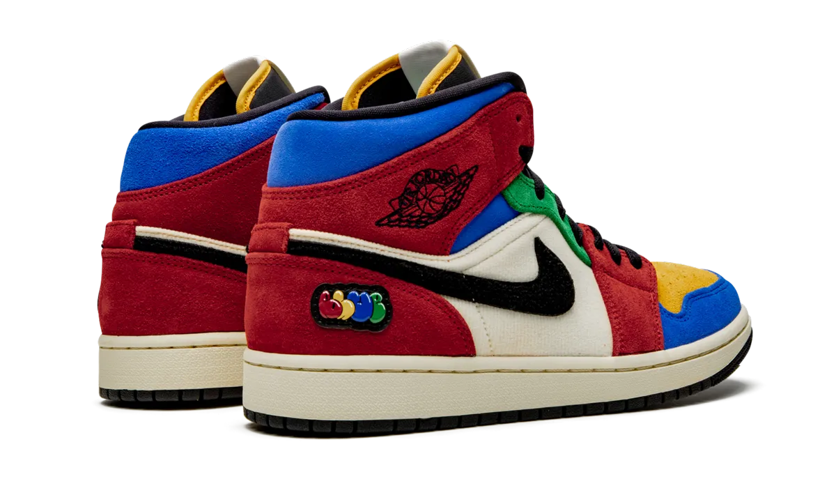 Air Jordan 1 Mid "Blue The Great - Fearless" jordan athletic mens shoes