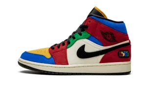 Air Jordan 1 Mid "Blue The Great - Fearless" Jordan Men's styles