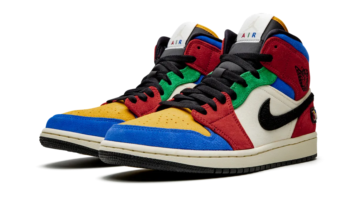 Air Jordan 1 Mid "Blue The Great - Fearless" jordan athletic mens shoes