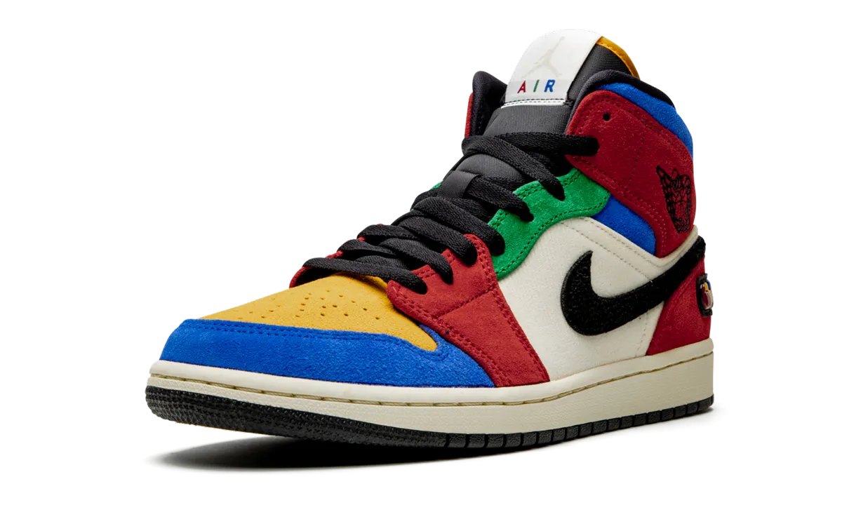 Air Jordan 1 Mid "Blue The Great - Fearless" jordan athletic mens shoes