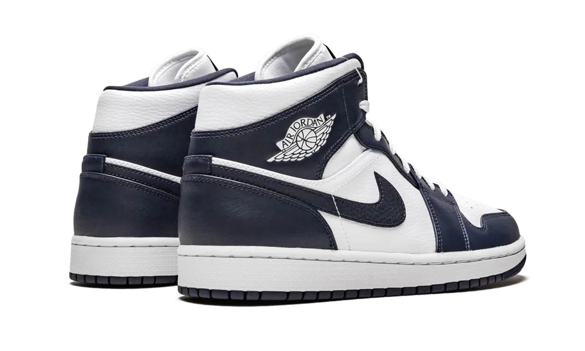 Air Jordan 1 Mid "Obsidian" jordan athletic mens shoes