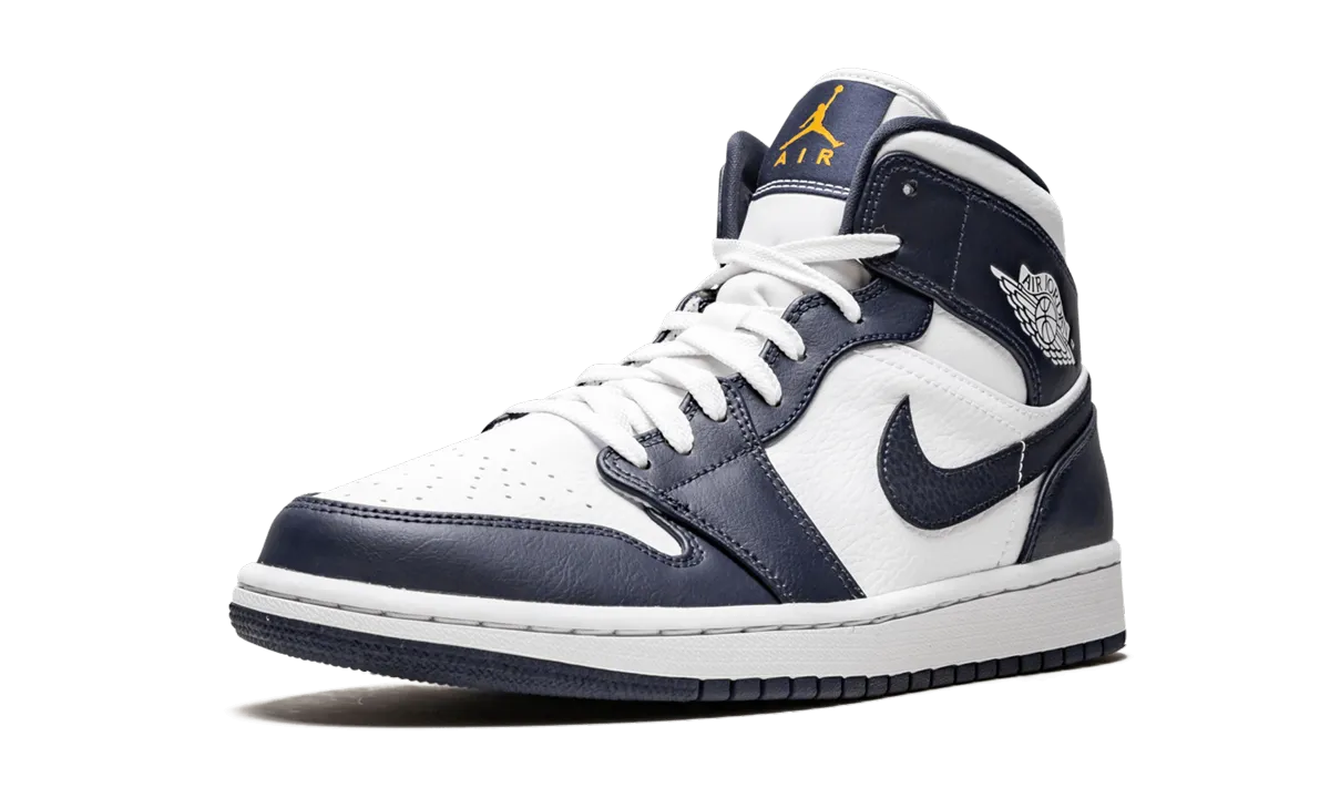 Air Jordan 1 Mid "Obsidian" jordan athletic mens shoes